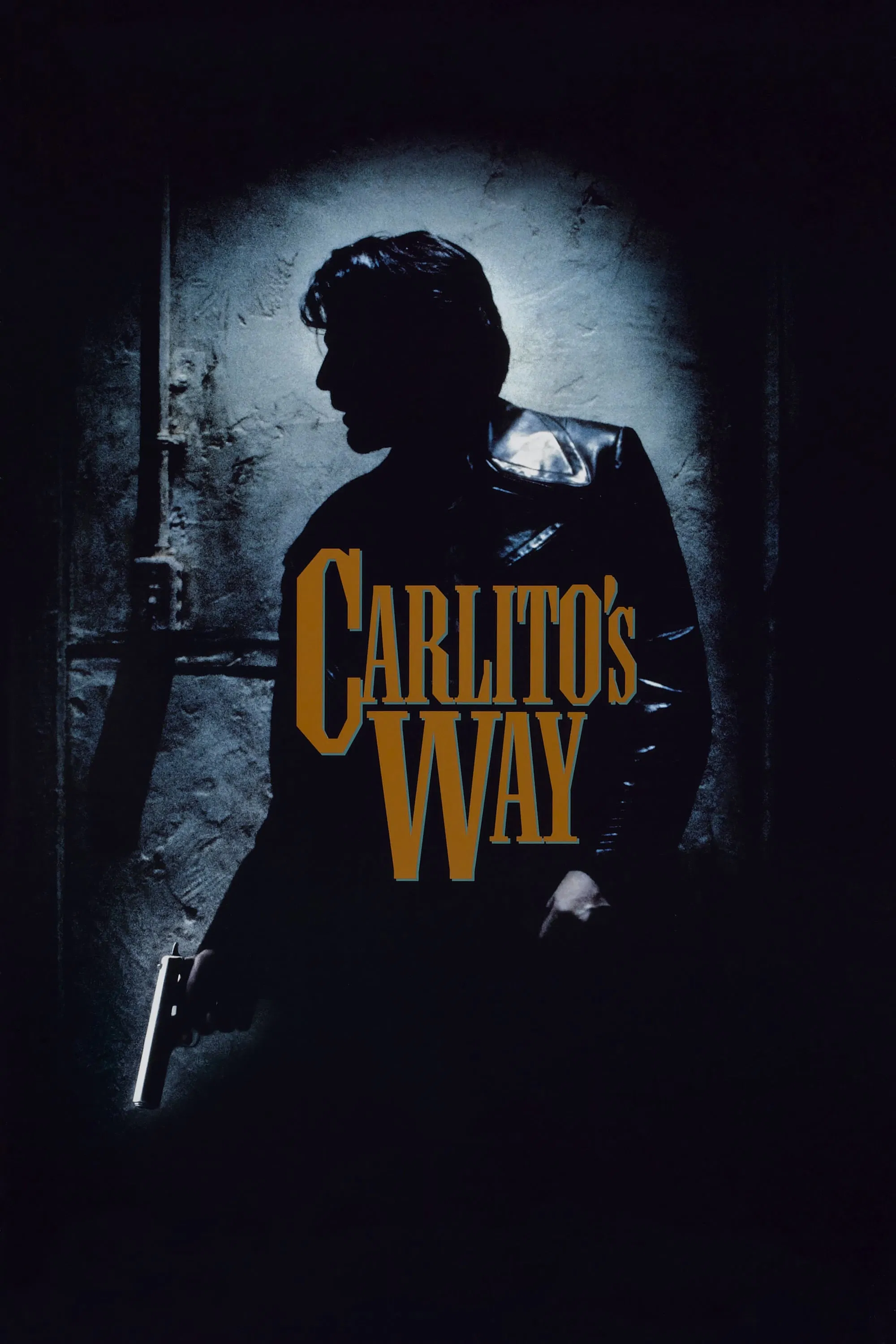 Poster chính thức của phim Phim Hình Sự, Phim Tâm Lý "Con Đường Tội Lỗi Của Carlito" (Carlito's Way - 1993), với sự tham gia của diễn viên Al Pacino và Sean Penn.