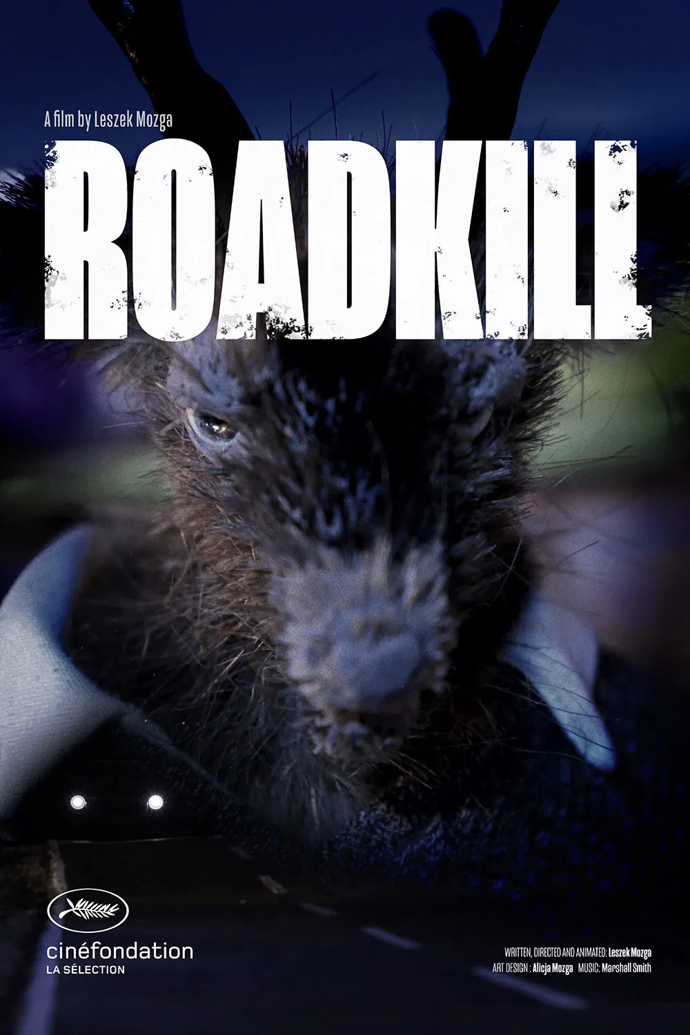 Poster chính thức của phim Phim Hoạt Hình, Phim Giật Gân "Con Đường Tử Thần" (Roadkill - 2019), với sự tham gia của diễn viên Leszek Mozga.
