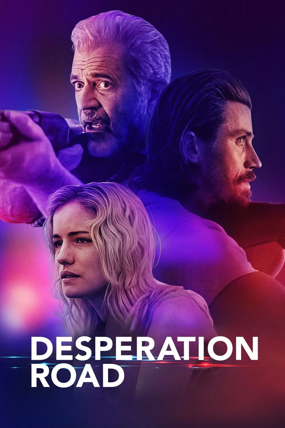 Poster chính thức của phim Phim Giật Gân, Phim Hành Động "Con Đường Tuyệt Vọng" (Desperation Road - 2023), với sự tham gia của diễn viên Willa Fitzgerald và Garrett Hedlund.