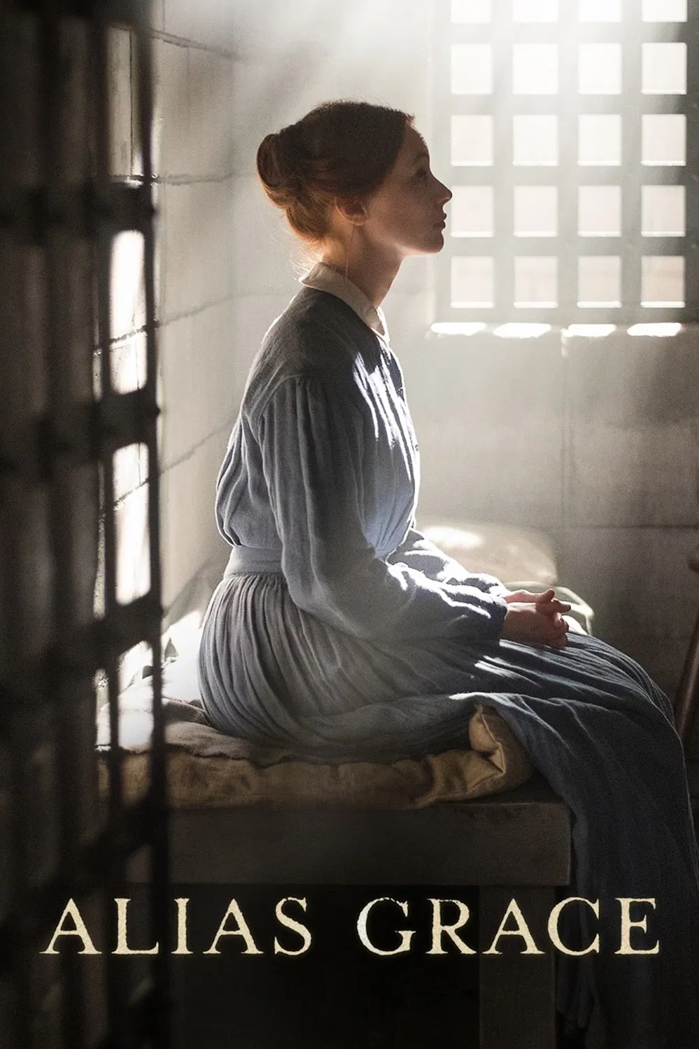 Poster chính thức của phim Phim Hình Sự, Phim Tâm Lý "Còn gọi là Grace" (Alias Grace - 2017), với sự tham gia của diễn viên Sarah Gadon và Edward Holcroft.