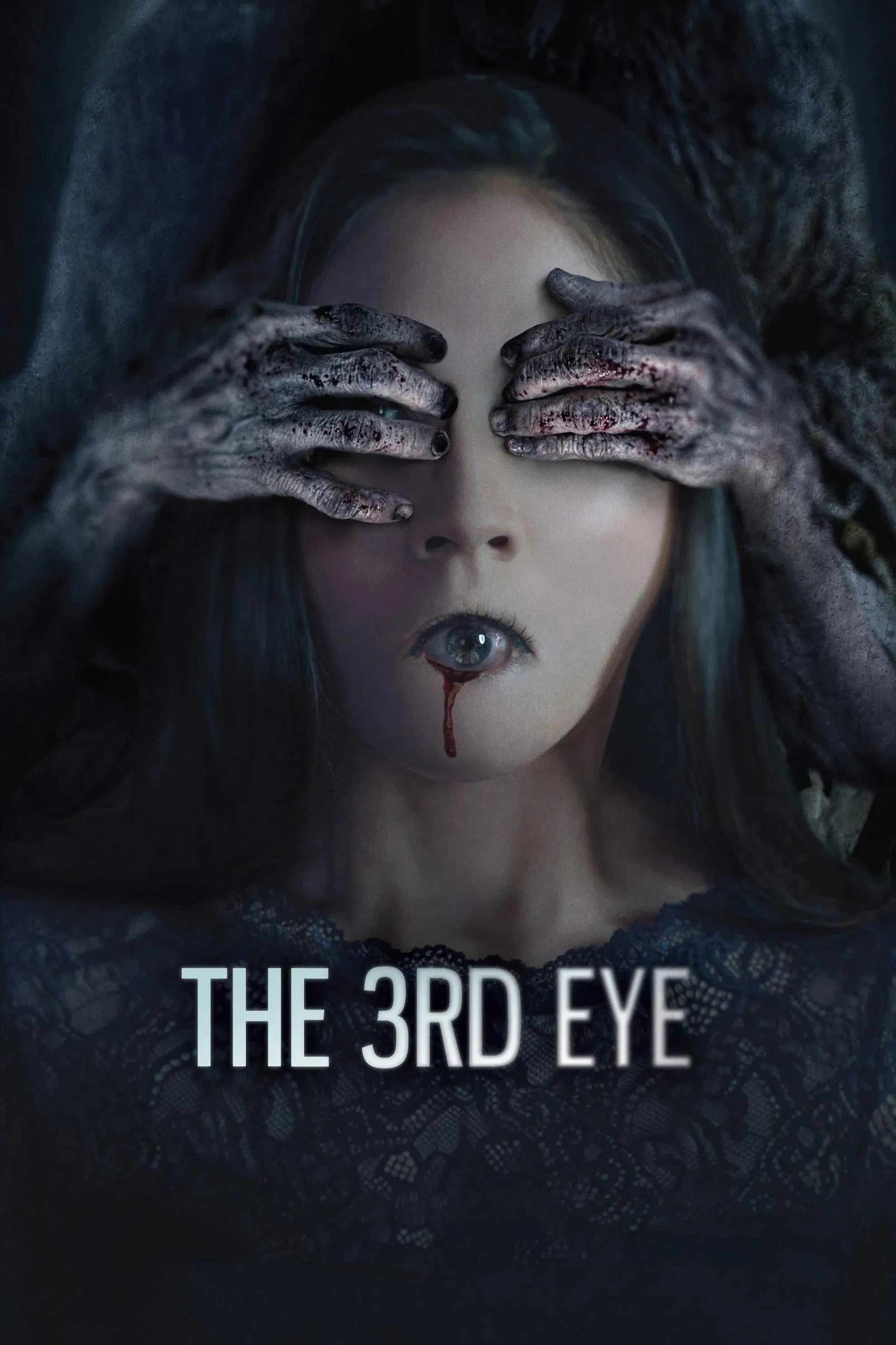 Poster chính thức của phim Phim Kinh Dị, Phim Giật Gân "Con Mắt Thứ Ba" (The Third Eye - 2017), với sự tham gia của diễn viên Jessica Mila và Bianca Hello.