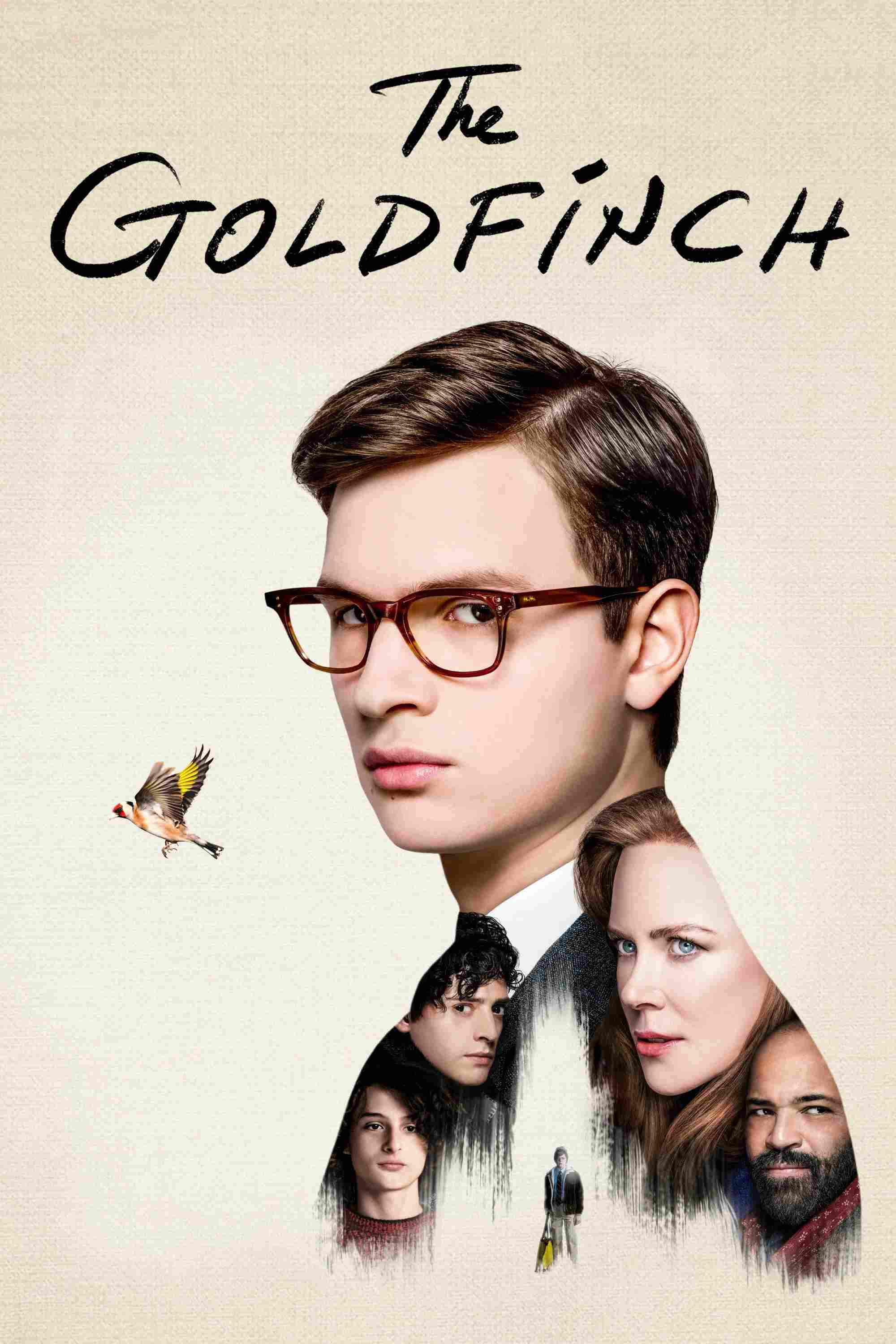 Poster chính thức của phim Phim Tâm Lý "Con sẻ vàng" (The Goldfinch - 2019), với sự tham gia của diễn viên Ansel Elgort và Oakes Fegley.