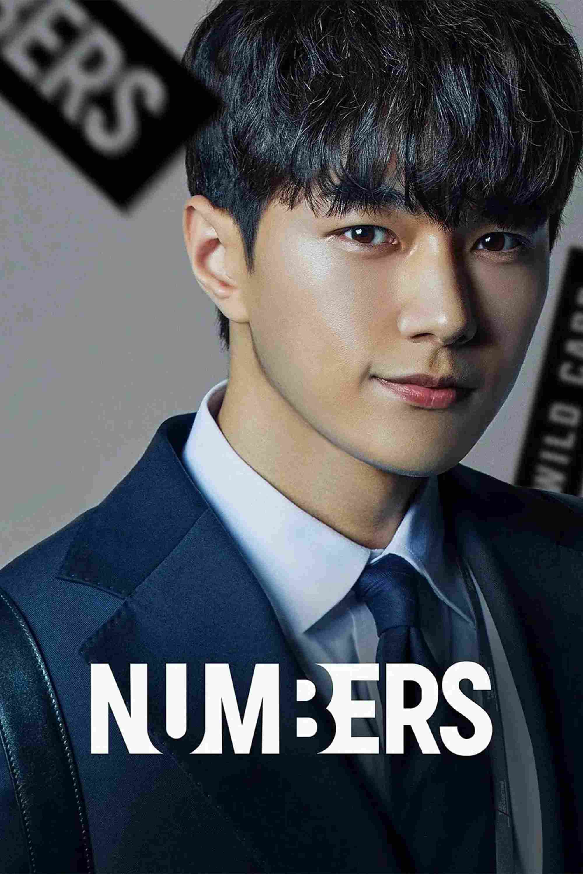 Poster chính thức của phim Phim Tâm Lý, Phim Hành Động & Phiêu Lưu "Con Số Bí Mật" (Numbers - 2023), với sự tham gia của diễn viên L và Choi Jin-hyuk.