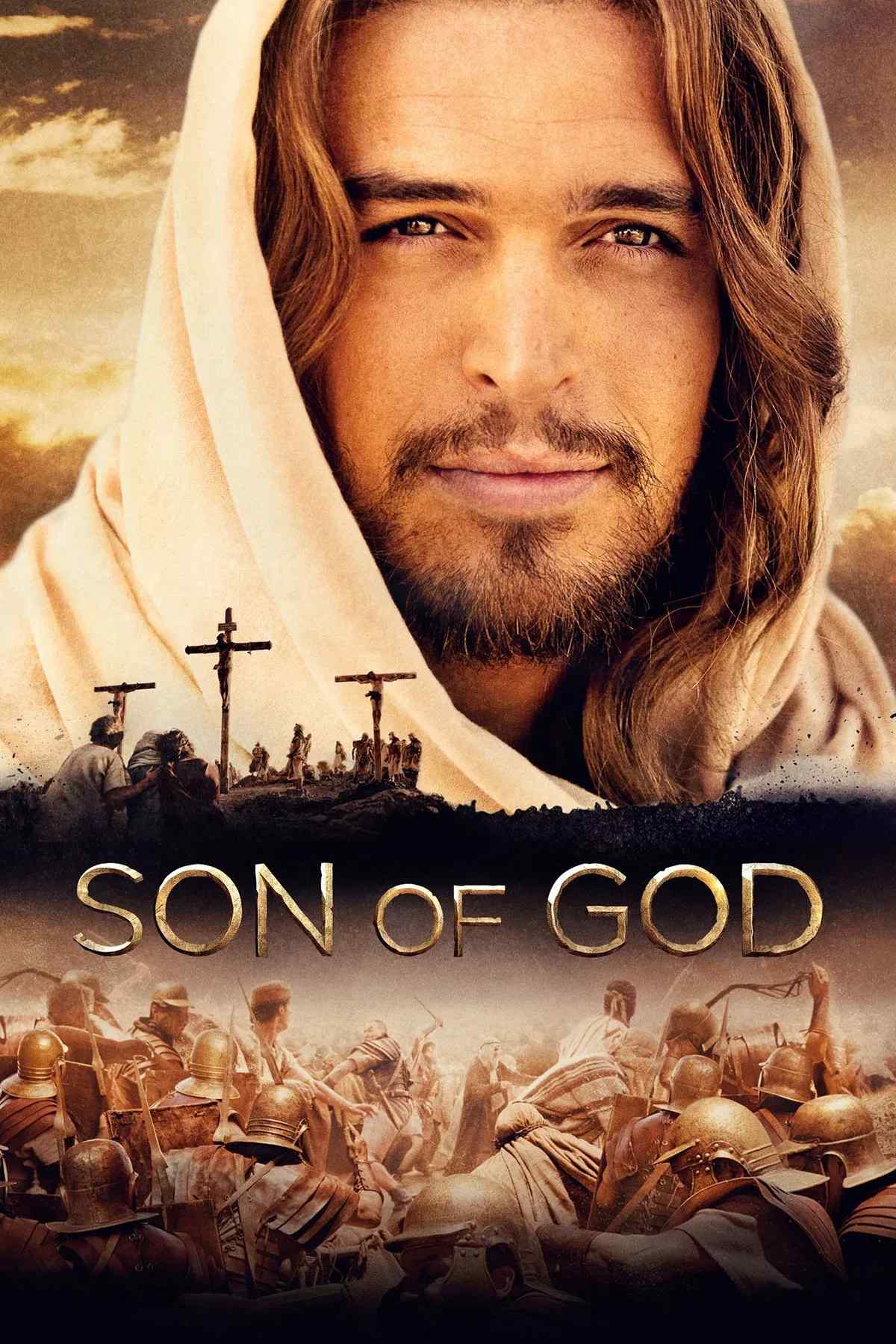 Poster chính thức của phim Phim Tâm Lý "Con Thiên Chúa" (Son of God - 2014), với sự tham gia của diễn viên Diogo Morgado và Roma Downey.
