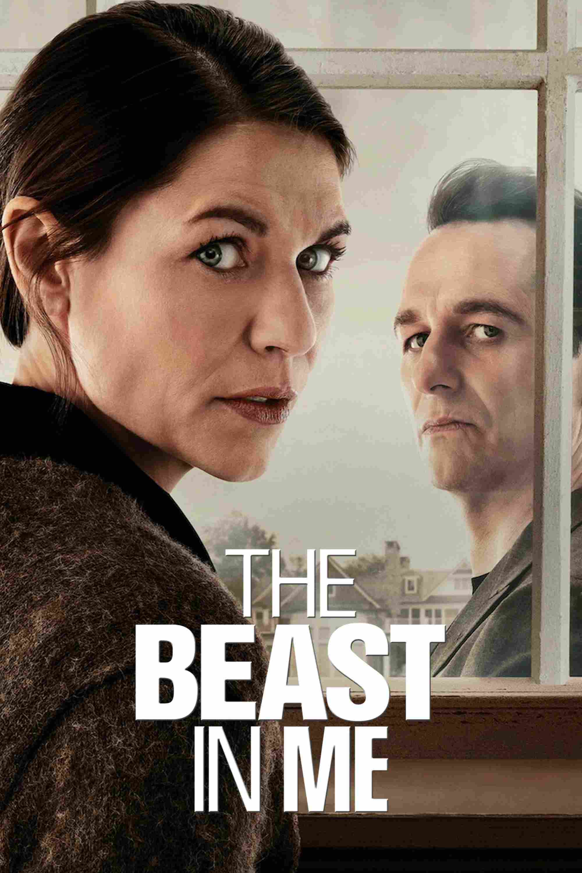 Poster chính thức của phim Phim Bí Ẩn, Phim Tâm Lý "Con Thú Trong Tôi" (The Beast in Me - 2025), với sự tham gia của diễn viên Claire Danes và Matthew Rhys.