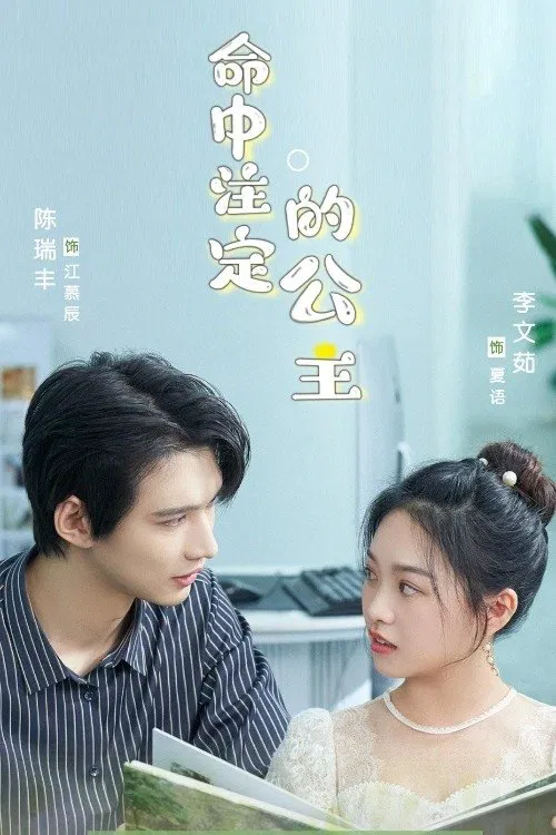 Poster chính thức của phim Phim Tâm Lý "Công Chúa Của Định Mệnh" (The Princess of Destiny - 2023), với sự tham gia của diễn viên Chen Ruifeng và Li Wenru.