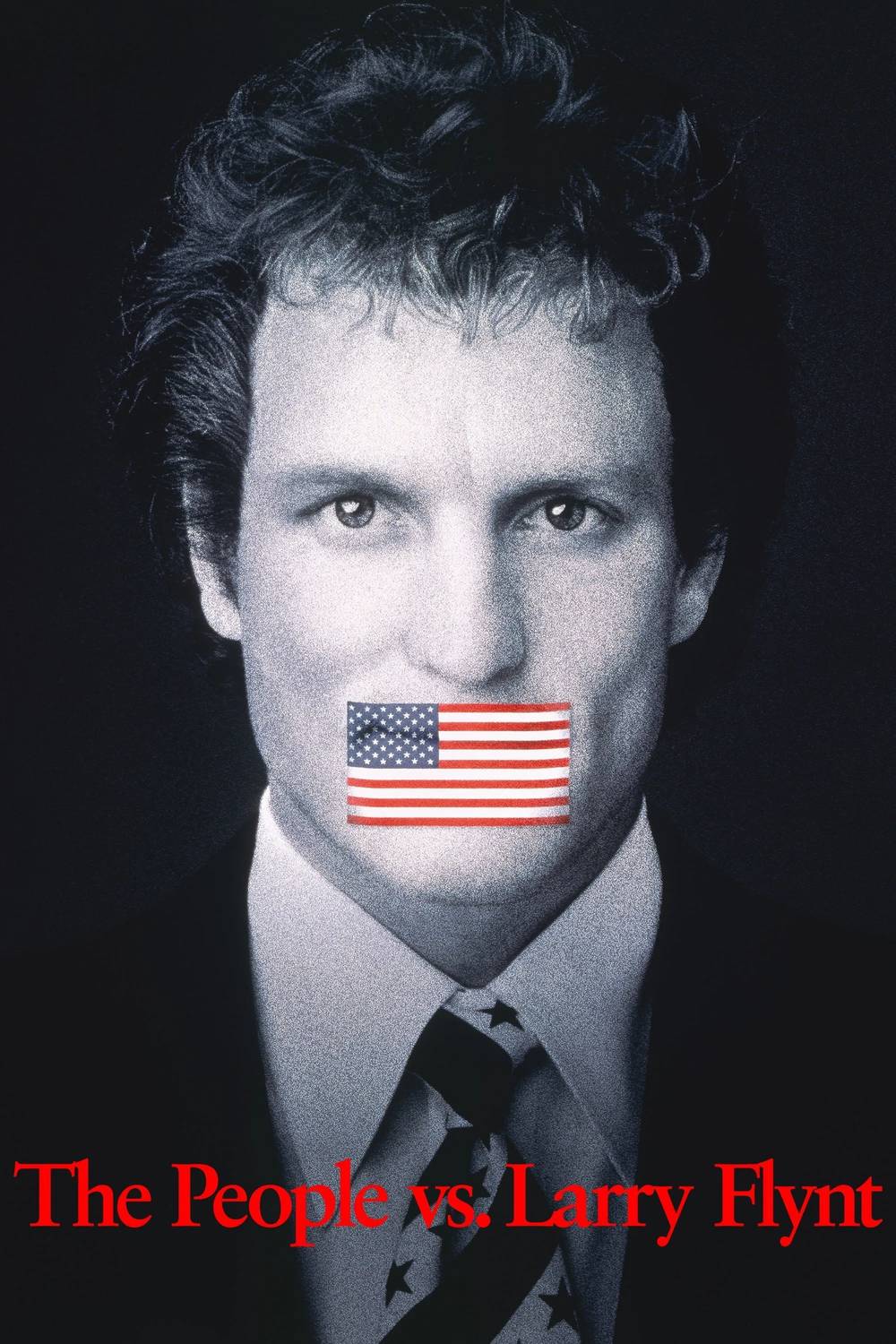 Poster chính thức của phim Phim Tâm Lý "Công Chúng Đối Đầu Larry Flynt" (The People vs. Larry Flynt - 1996), với sự tham gia của diễn viên Woody Harrelson và Courtney Love.