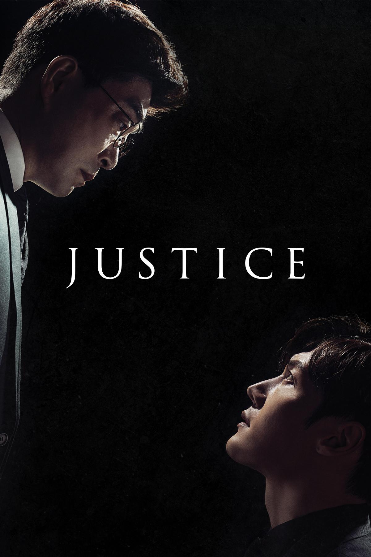 Poster chính thức của phim Phim Tâm Lý "Công Lý" (Justice - 2019), với sự tham gia của diễn viên Choi Jin-hyuk và Son Hyun-joo.