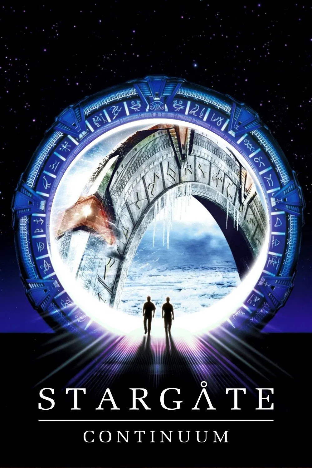 Poster chính thức của phim Phim Hành Động, Phim Phiêu Lưu "Cổng Trời" (Stargate: Continuum - 2008), với sự tham gia của diễn viên Ben Browder và Amanda Tapping.