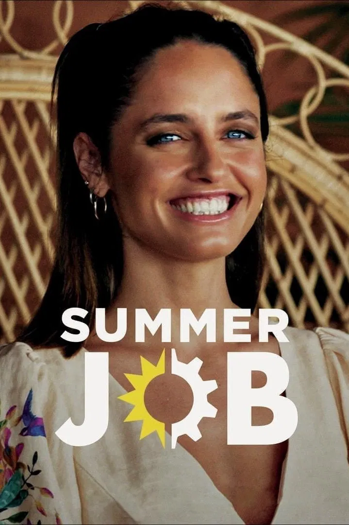 Poster chính thức của phim Truyền Hình Thực Tế "Công Việc Mùa Hè" (Summer Job - 2022), với sự tham gia của diễn viên Matilde Gioli.