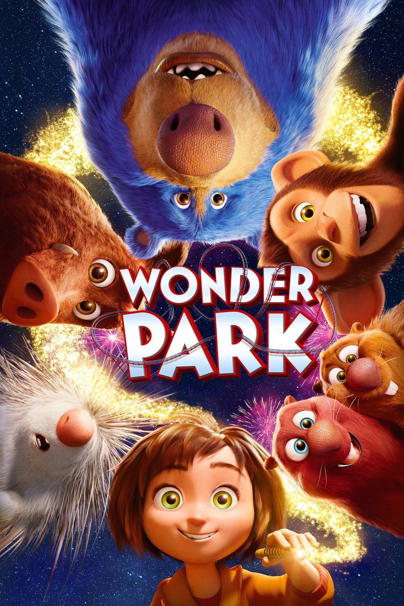 Poster chính thức của phim Phim Hài, Phim Hoạt Hình "Công Viên Kỳ Diệu" (Wonder Park - 2019), với sự tham gia của diễn viên Brianna Denski và Norbert Leo Butz.