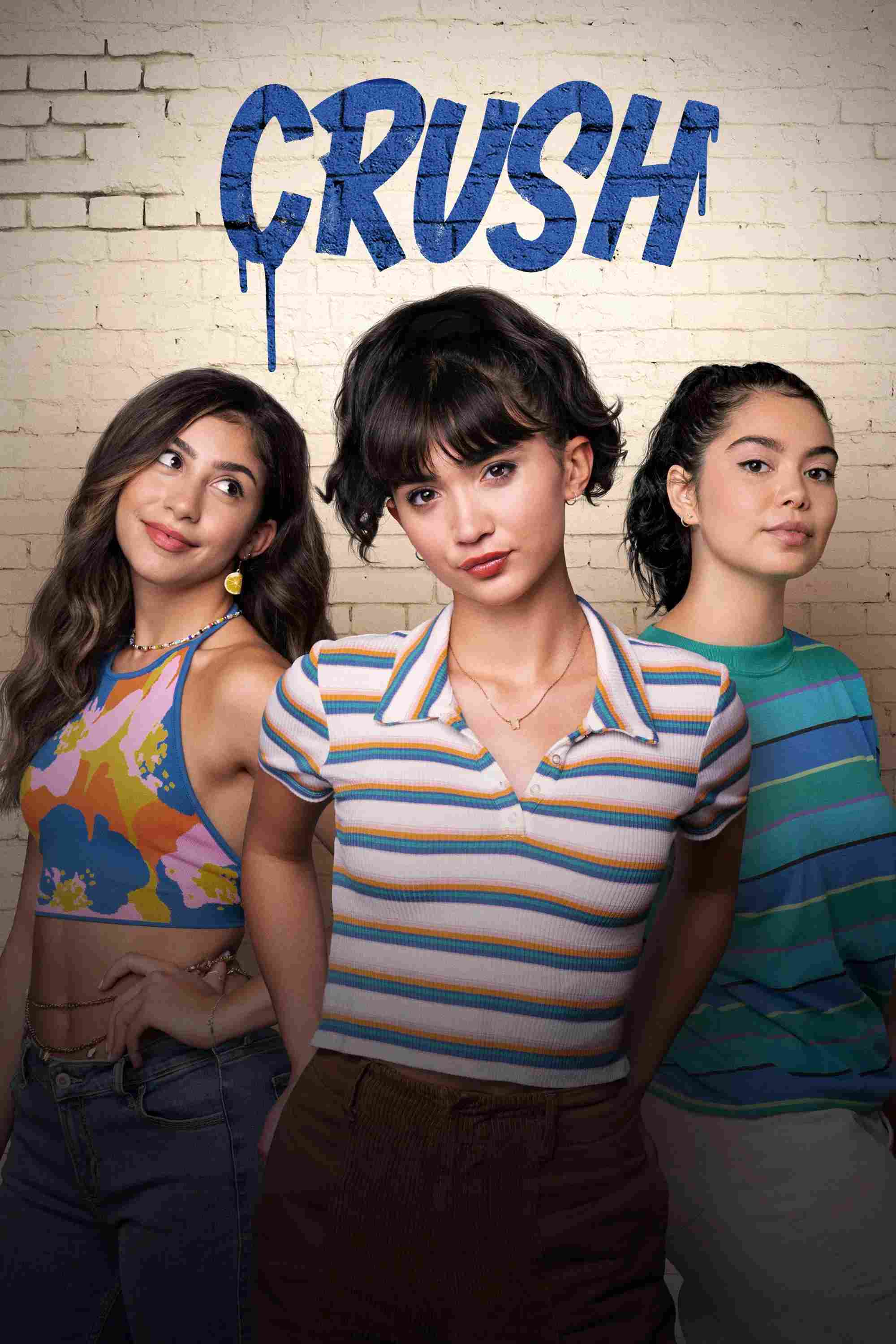 Poster chính thức của phim Phim Hài, Phim Tình Cảm "Crush" (Crush - 2022), với sự tham gia của diễn viên Rowan Blanchard và Auliʻi Cravalho.