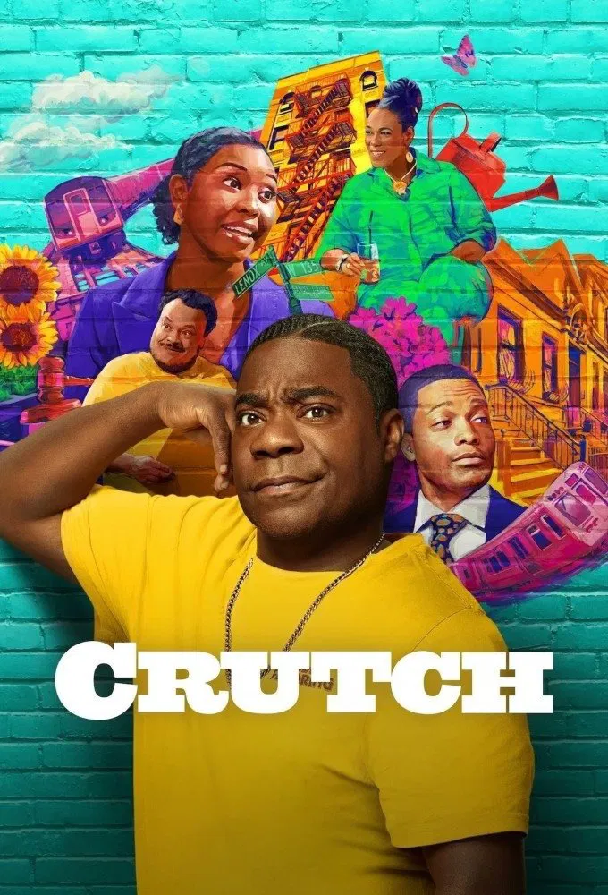 Poster chính thức của phim Phim Hài "Crutch" (Crutch - 2025), với sự tham gia của diễn viên Tracy Morgan và Jermaine Fowler.