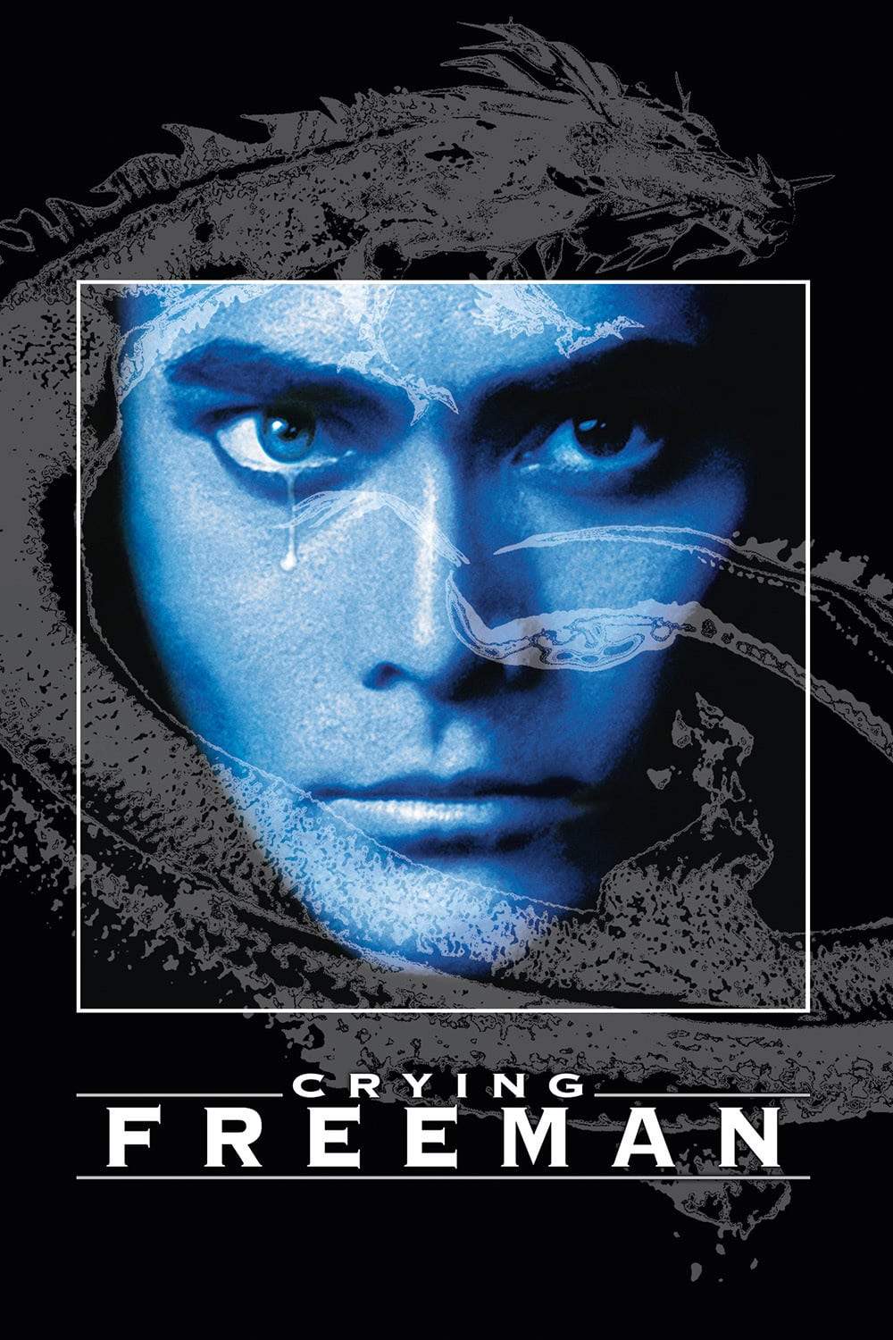 Poster chính thức của phim Phim Hành Động, Phim Hình Sự "Crying Freeman" (Crying Freeman - 1995), với sự tham gia của diễn viên Mark Dacascos và Julie Condra.