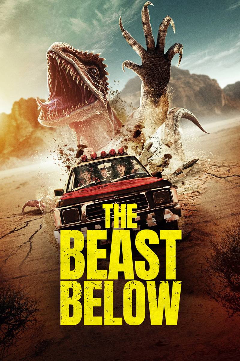 Poster chính thức của phim Phim Phiêu Lưu, Phim Hài "Cự Đà Triệu Baht" (The Beast Below - 2022), với sự tham gia của diễn viên Pichaya Nitipaisalkul và Dhanantorn Neerasingh.