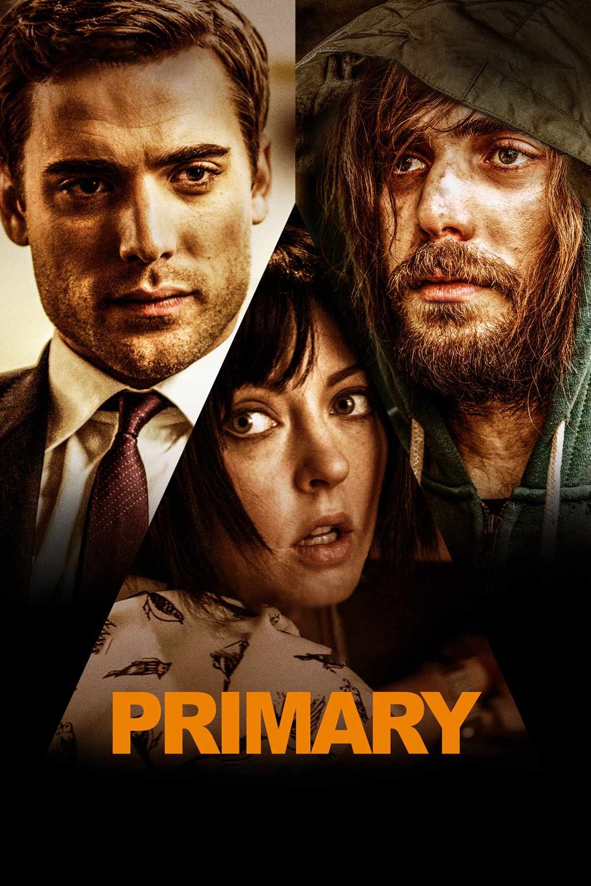 Poster chính thức của phim Phim Hình Sự, Phim Giật Gân "Cú Phản Đòn Ngoạn Mục" (Primary - 2014), với sự tham gia của diễn viên Dustin Milligan và Michael Eklund.