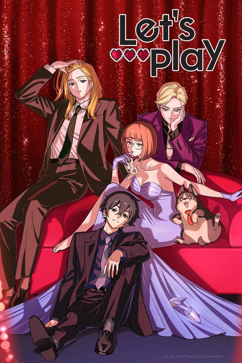 Poster chính thức của phim Phim Hoạt Hình, Phim Hài "Cùng Chơi Nào" (Let's Play - 2025), với sự tham gia của diễn viên Kana Hanazawa và Shimba Tsuchiya.