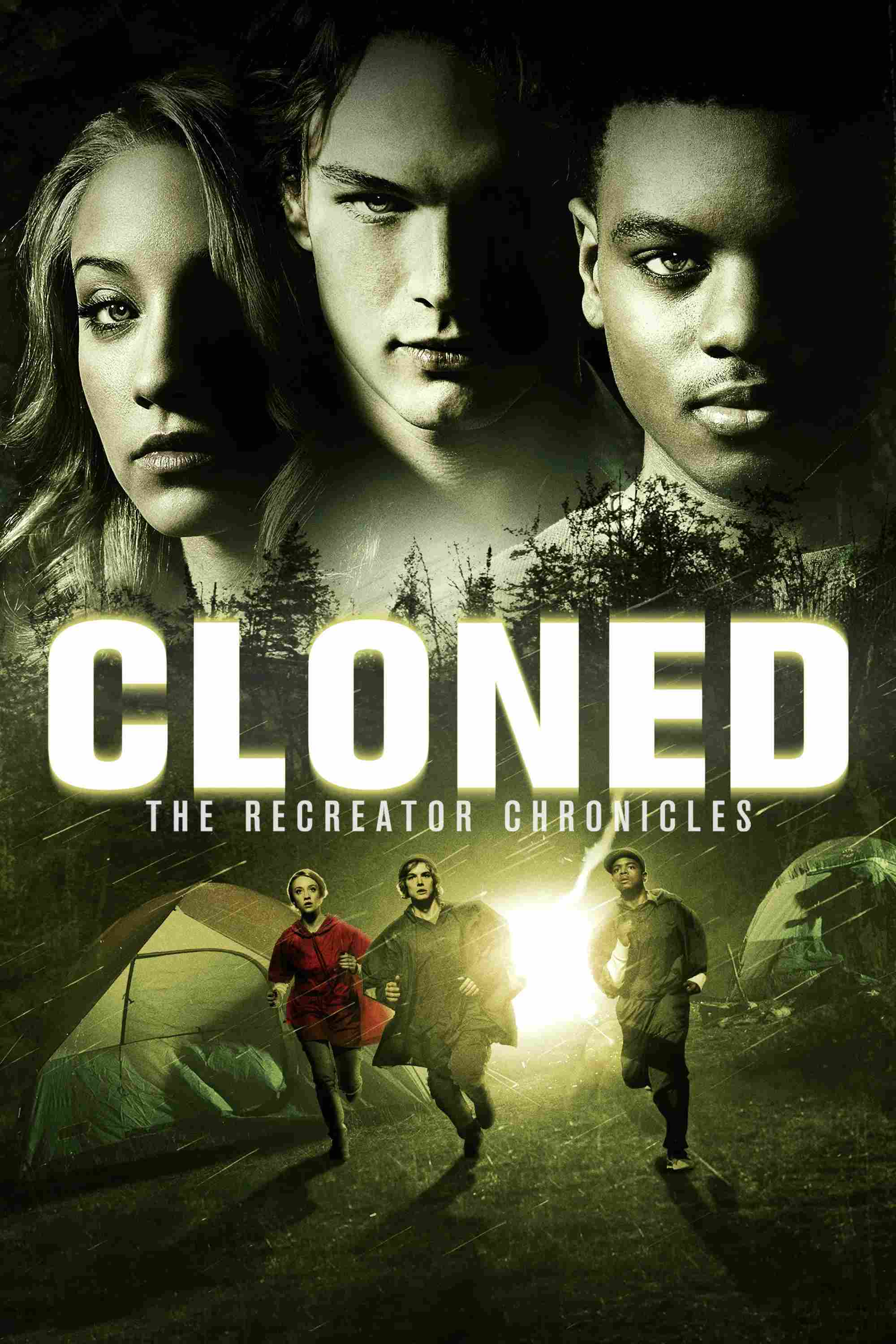Poster chính thức của phim Phim Kinh Dị "Cuộc Chiến Bản Sao" (CLONED: The Recreator Chronicles - 2012), với sự tham gia của diễn viên Stella Maeve và J. Mallory McCree.
