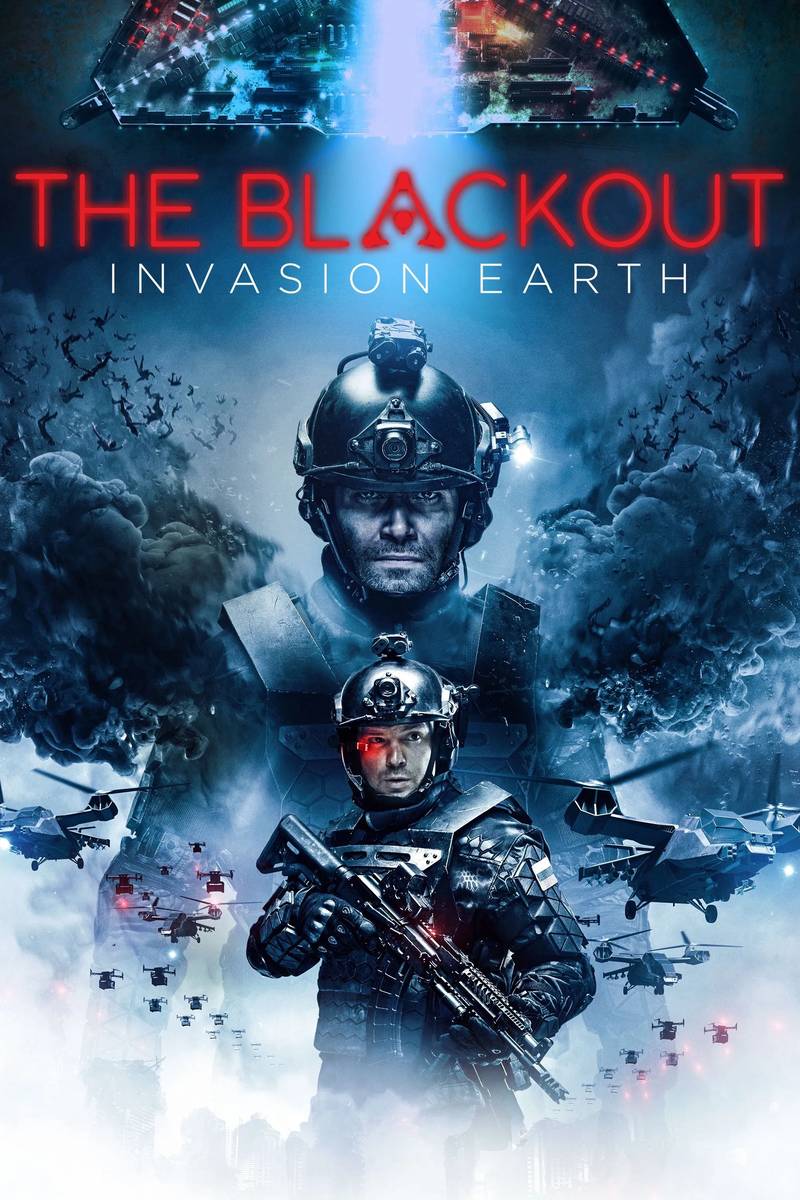 Poster chính thức của phim Phim Giật Gân, Phim Viễn Tưởng "Cuộc Chiến Bí Ẩn" (The Blackout - 2019), với sự tham gia của diễn viên Lukerya Ilyashenko và Pyotr Fyodorov.