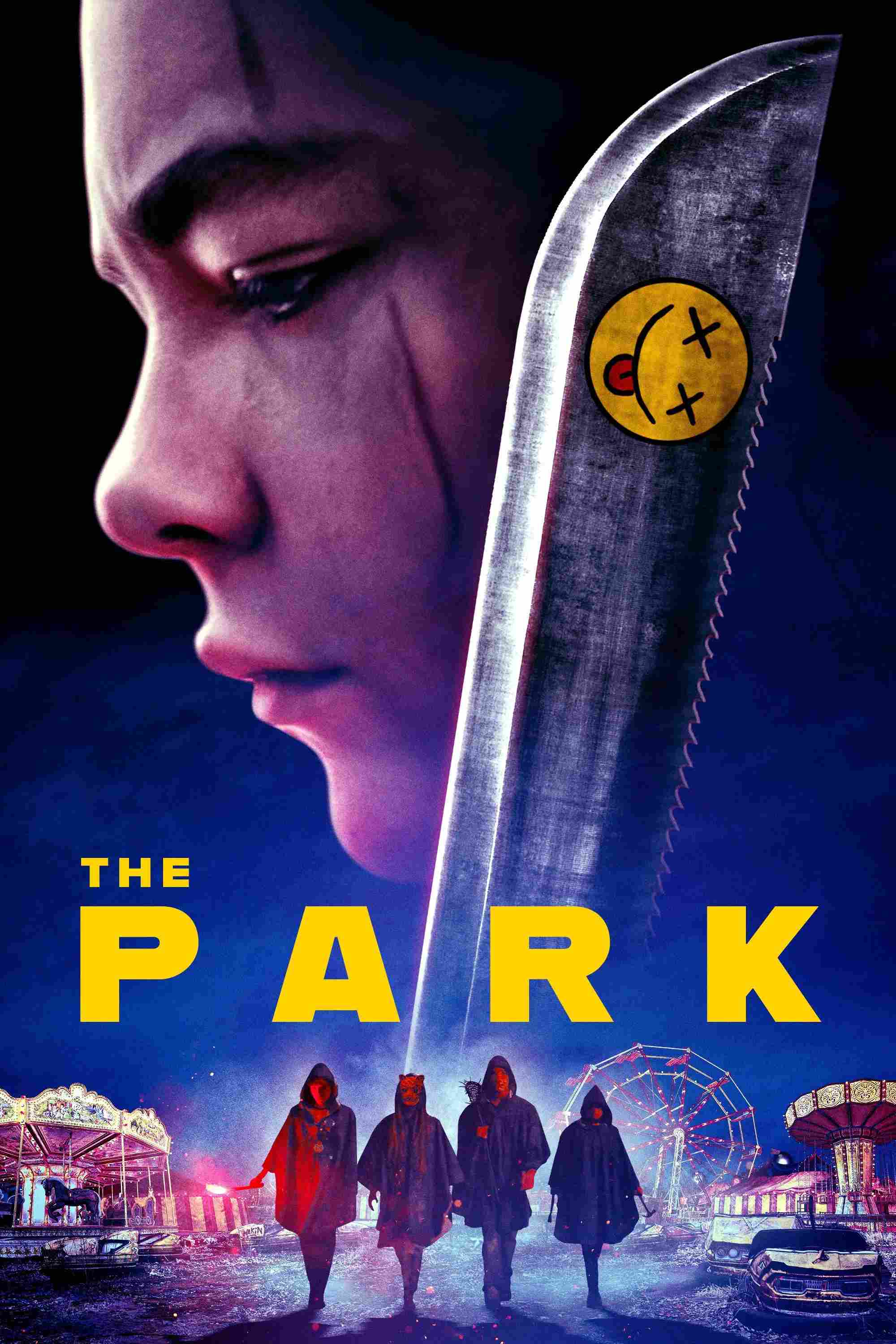 Poster chính thức của phim Phim Hành Động, Phim Tâm Lý "Cuộc Chiến Công Viên" (The Park - 2023), với sự tham gia của diễn viên Chloe Guidry và Nhedrick Jabier.