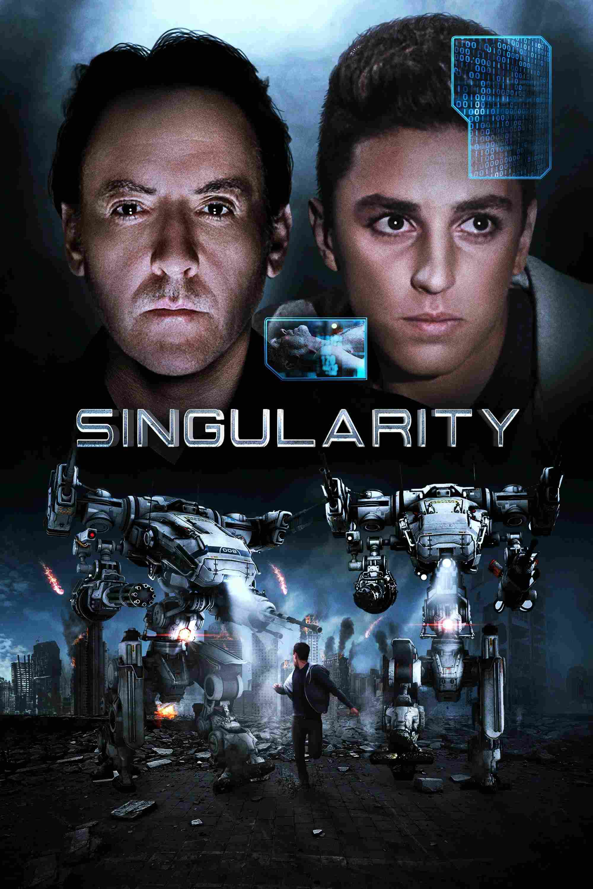Poster chính thức của phim Phim Viễn Tưởng "Cuộc Chiến Của Người Máy" (Singularity - 2017), với sự tham gia của diễn viên Jeannine Wacker và Julian Schaffner.