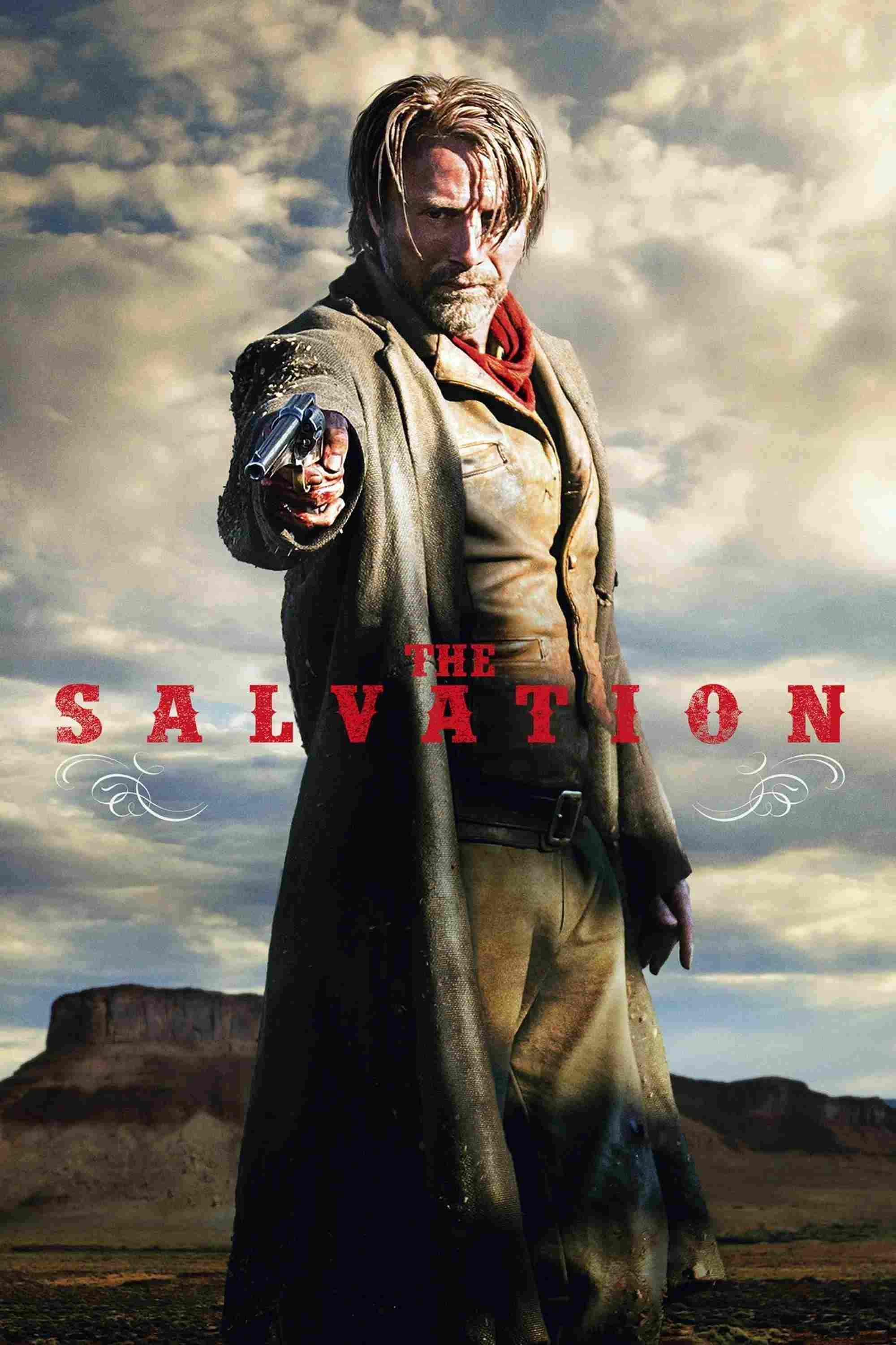 Poster chính thức của phim Phim Tâm Lý, Phim Miền Tây "Cuộc Chiến Cứu Rỗi" (The Salvation - 2014), với sự tham gia của diễn viên Mads Mikkelsen và Eva Green.