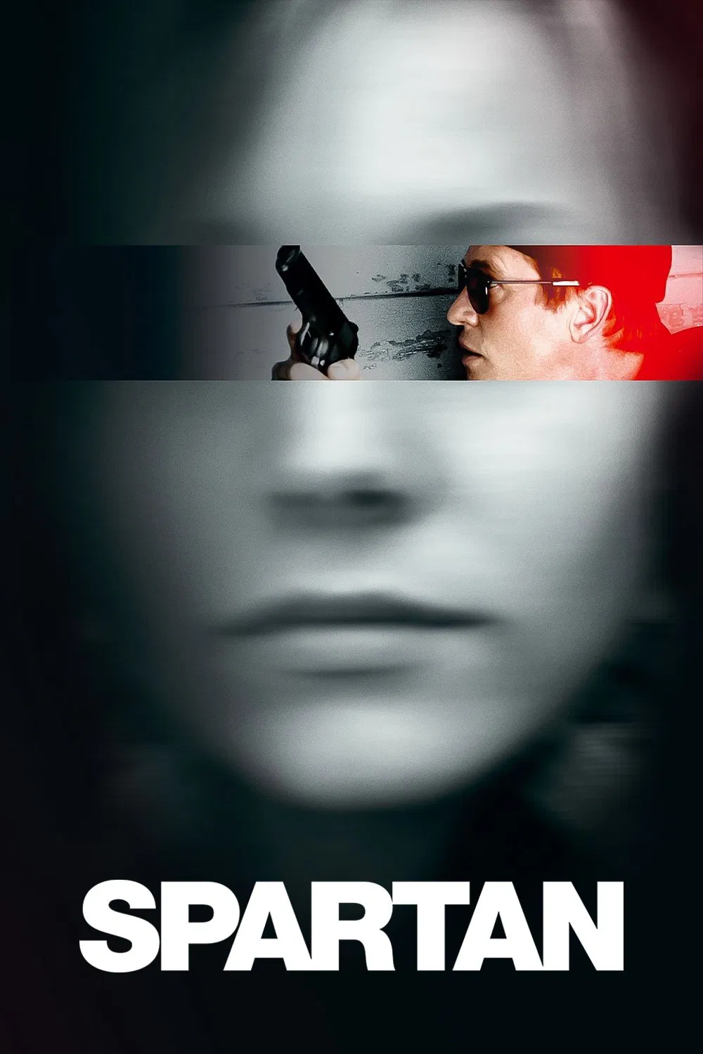 Poster chính thức của phim Phim Bí Ẩn, Phim Hành Động "Cuộc Chiến Ngoài Dự Kiến" (Spartan - 2004), với sự tham gia của diễn viên Val Kilmer và Derek Luke.