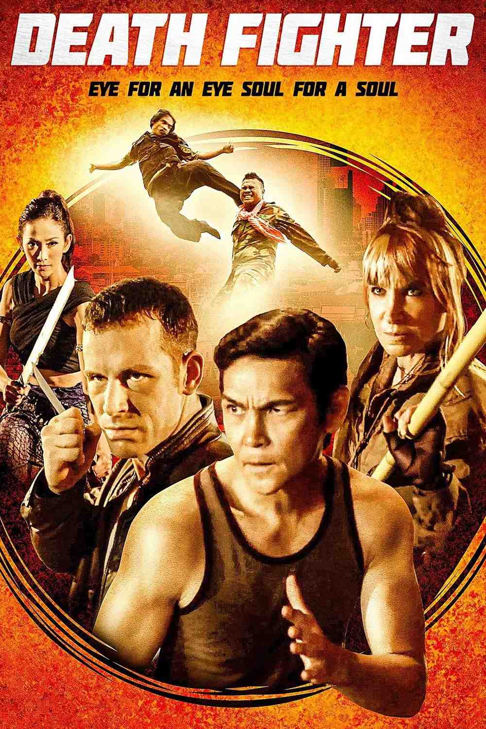 Poster chính thức của phim Phim Hành Động "Cuộc Chiến Sinh Tử" (Death Fighter - 2017), với sự tham gia của diễn viên Matt Mullins và Don Wilson.