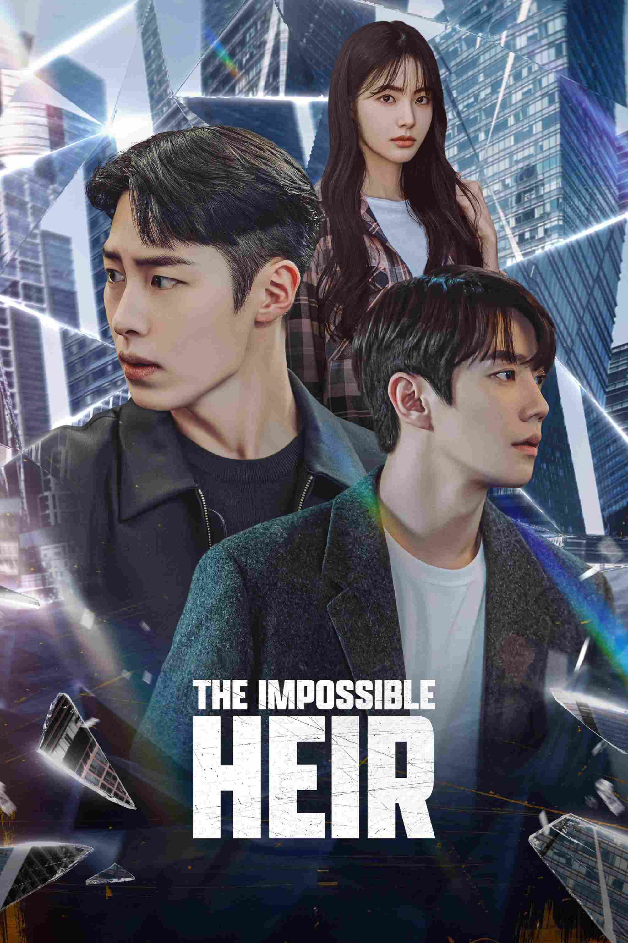 Poster chính thức của phim Phim Tâm Lý "Cuộc Chiến Thừa Kế" (The Impossible Heir - 2024), với sự tham gia của diễn viên Lee Jae-wook và Lee Jun-young.