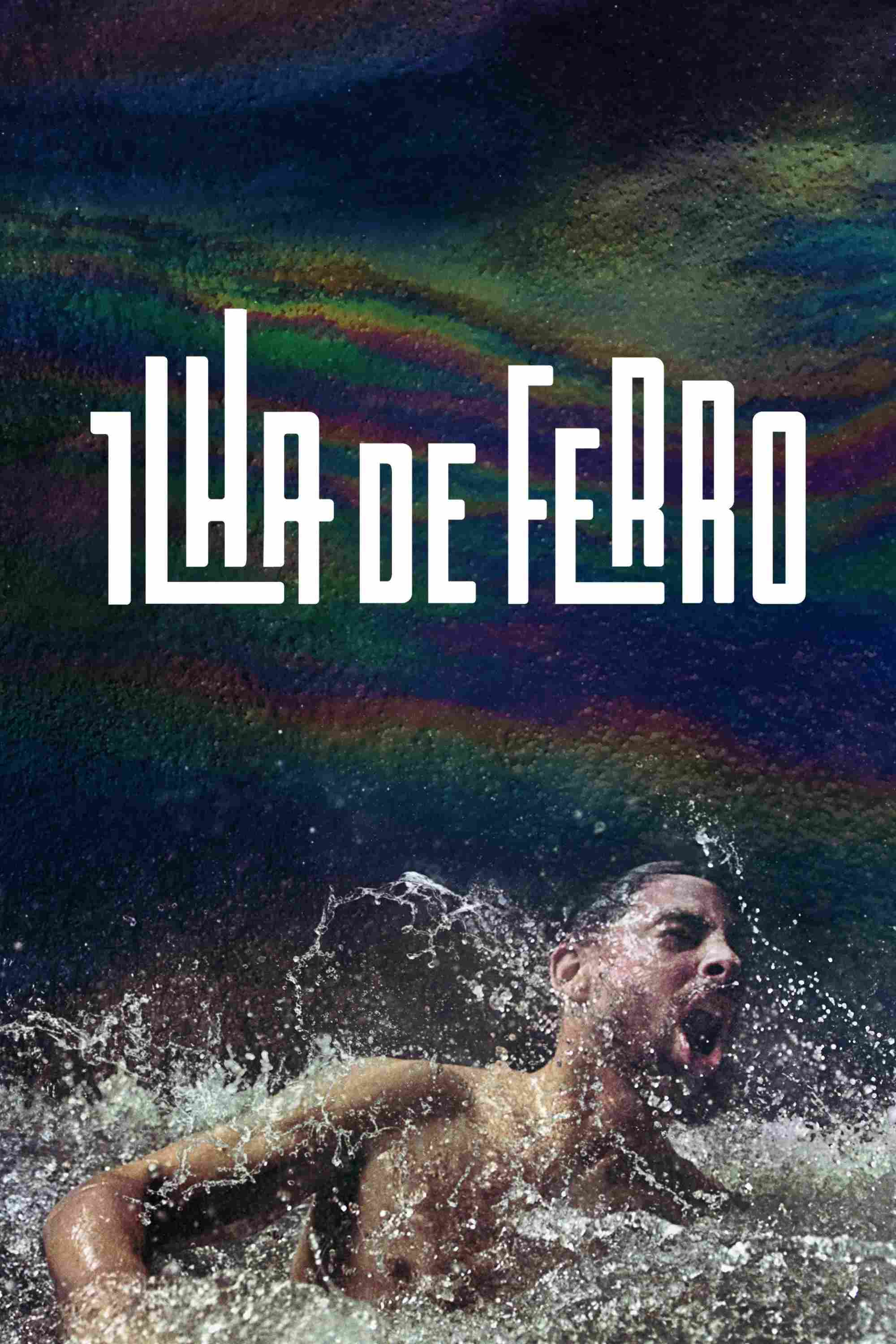 Poster chính thức của phim Phim Tâm Lý "Cuộc Chiến Vàng Đen (Phần 1)" (Iron Island - 2018), với sự tham gia của diễn viên Cauã Reymond và Maria Casadevall.