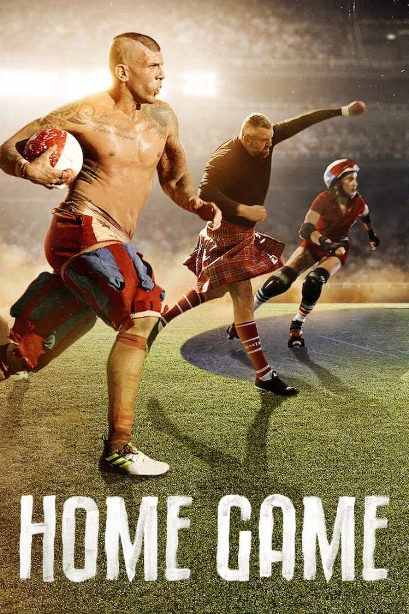 Poster chính thức của phim Phim Tài Liệu "Cuộc chơi sân nhà: Thể thao khắp thế giới" (Home Game - 2020).
