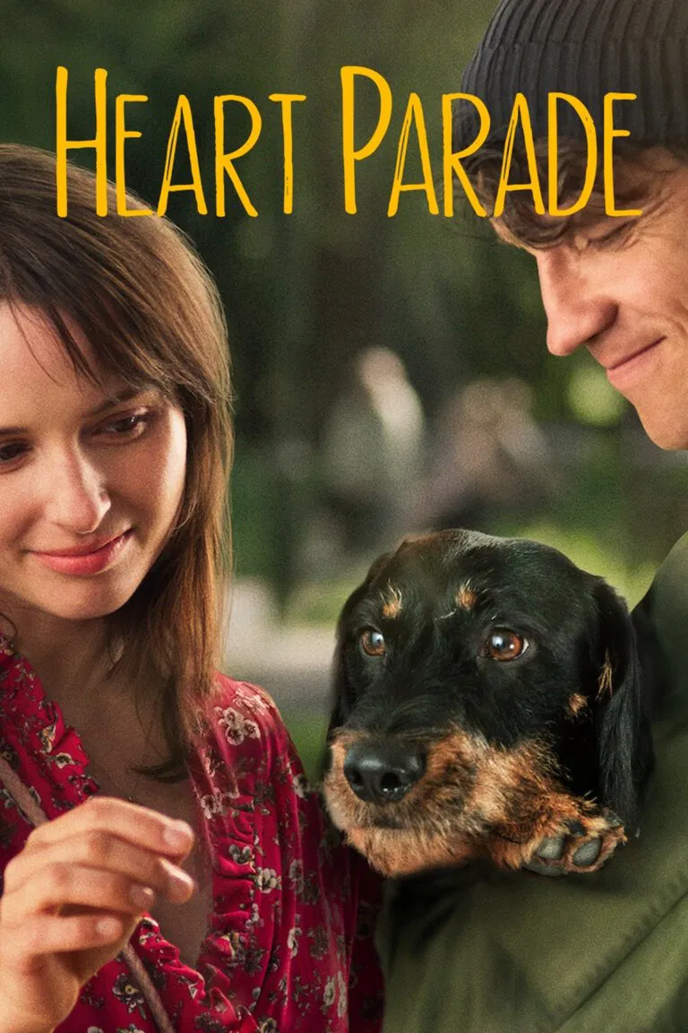 Poster chính thức của phim Phim Hài, Phim Tình Cảm "Cuộc diễu hành của trái tim" (Heart Parade - 2022), với sự tham gia của diễn viên Anna Próchniak và Michał Czernecki.