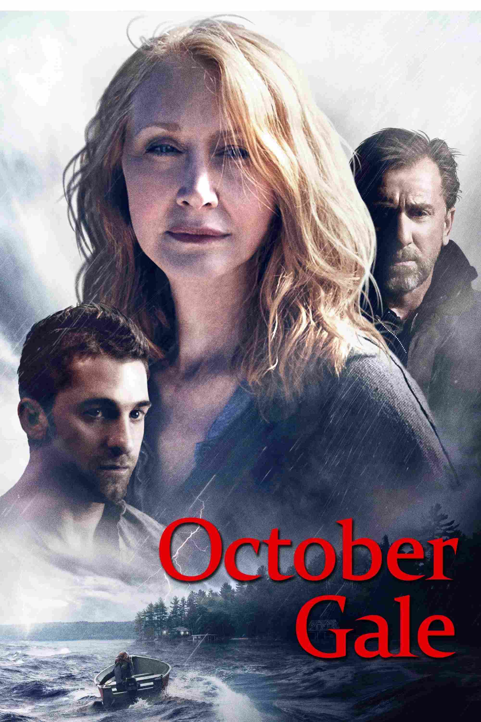 Poster chính thức của phim Phim Giật Gân, Phim Tâm Lý "Cuộc Đời Của Gale" (October Gale - 2014), với sự tham gia của diễn viên Patricia Clarkson và Scott Speedman.