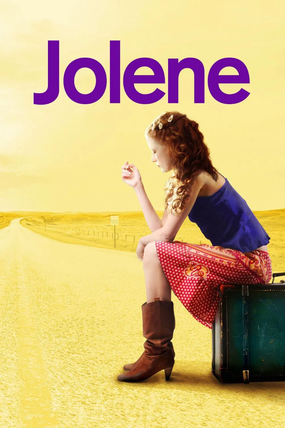 Poster chính thức của phim Phim Tâm Lý "Cuộc Đời Của Jolene" (Jolene - 2010), với sự tham gia của diễn viên Jessica Chastain và Frances Fisher.