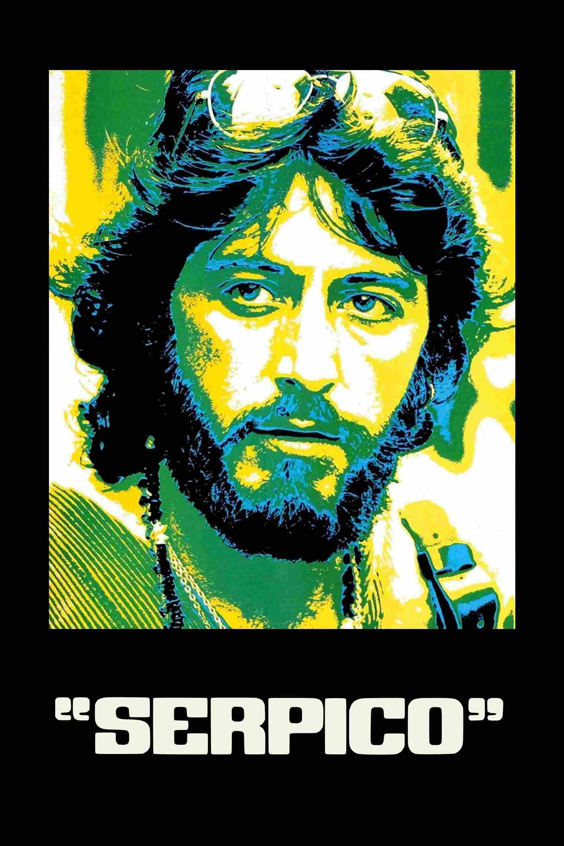 Poster chính thức của phim Phim Hình Sự, Phim Tâm Lý "Cuộc Đời Của Serpico 1973" (Serpico - 1973), với sự tham gia của diễn viên Al Pacino và John Randolph.