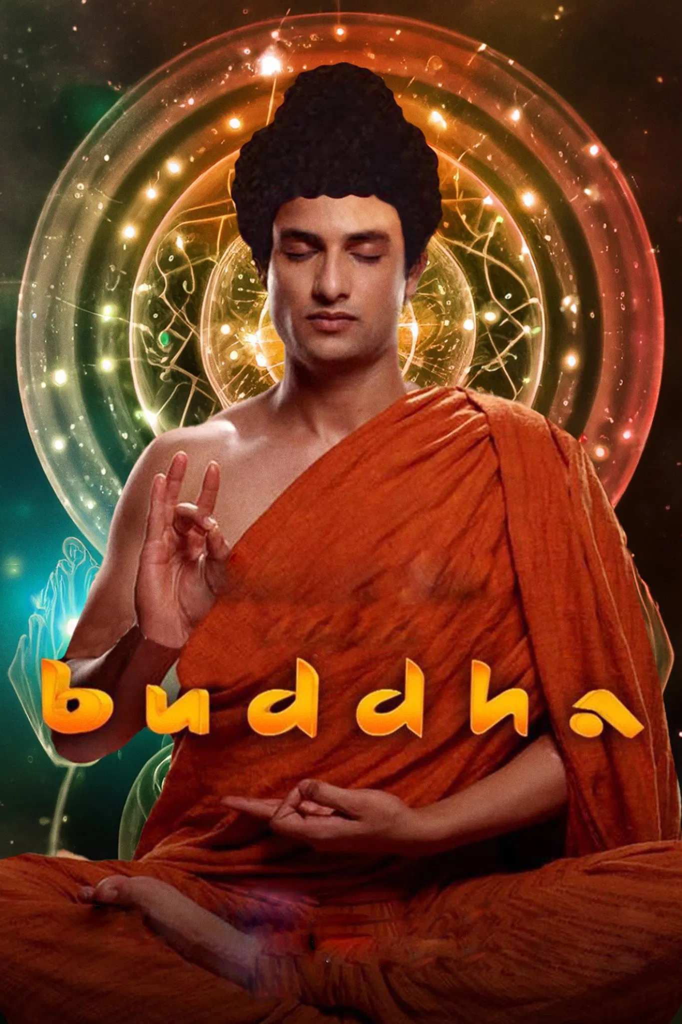 Poster chính thức của phim Phim Tâm Lý, Phim Lịch Sử "Cuộc đời Đức Phật" (Buddha - 2013), với sự tham gia của diễn viên Himanshu Soni và Gungun Uprari.