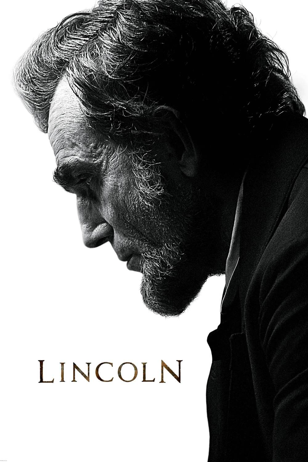 Poster chính thức của phim Phim Lịch Sử, Phim Tâm Lý "Cuộc Đời Tổng Thống Lincoln" (Lincoln - 2012), với sự tham gia của diễn viên Daniel Day-Lewis và Sally Field.