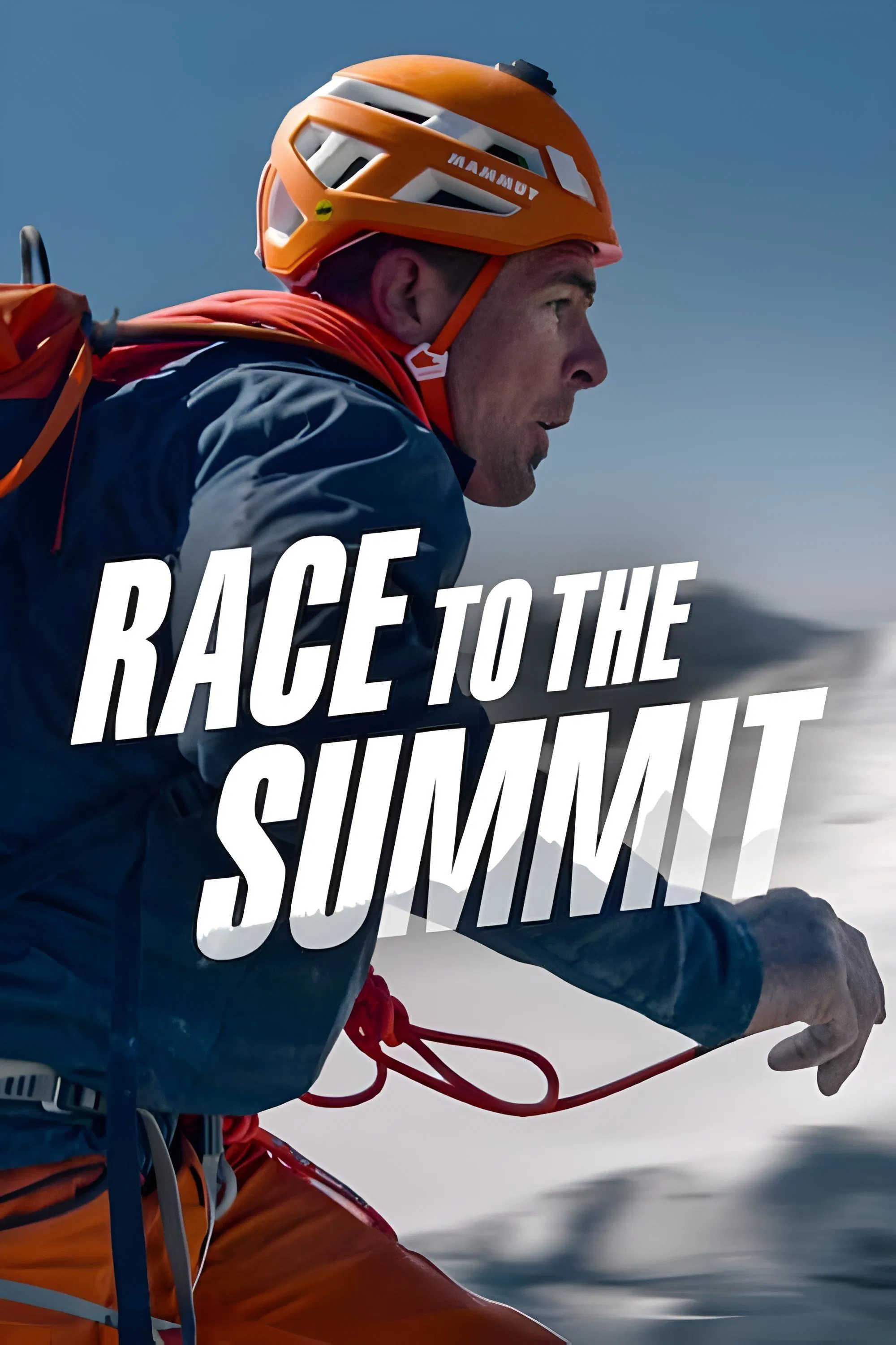 Poster chính thức của phim Phim Tài Liệu, Phim Hành Động "Cuộc Đua Lên Đỉnh Núi" (Race to the Summit - 2023), với sự tham gia của diễn viên Ueli Steck.