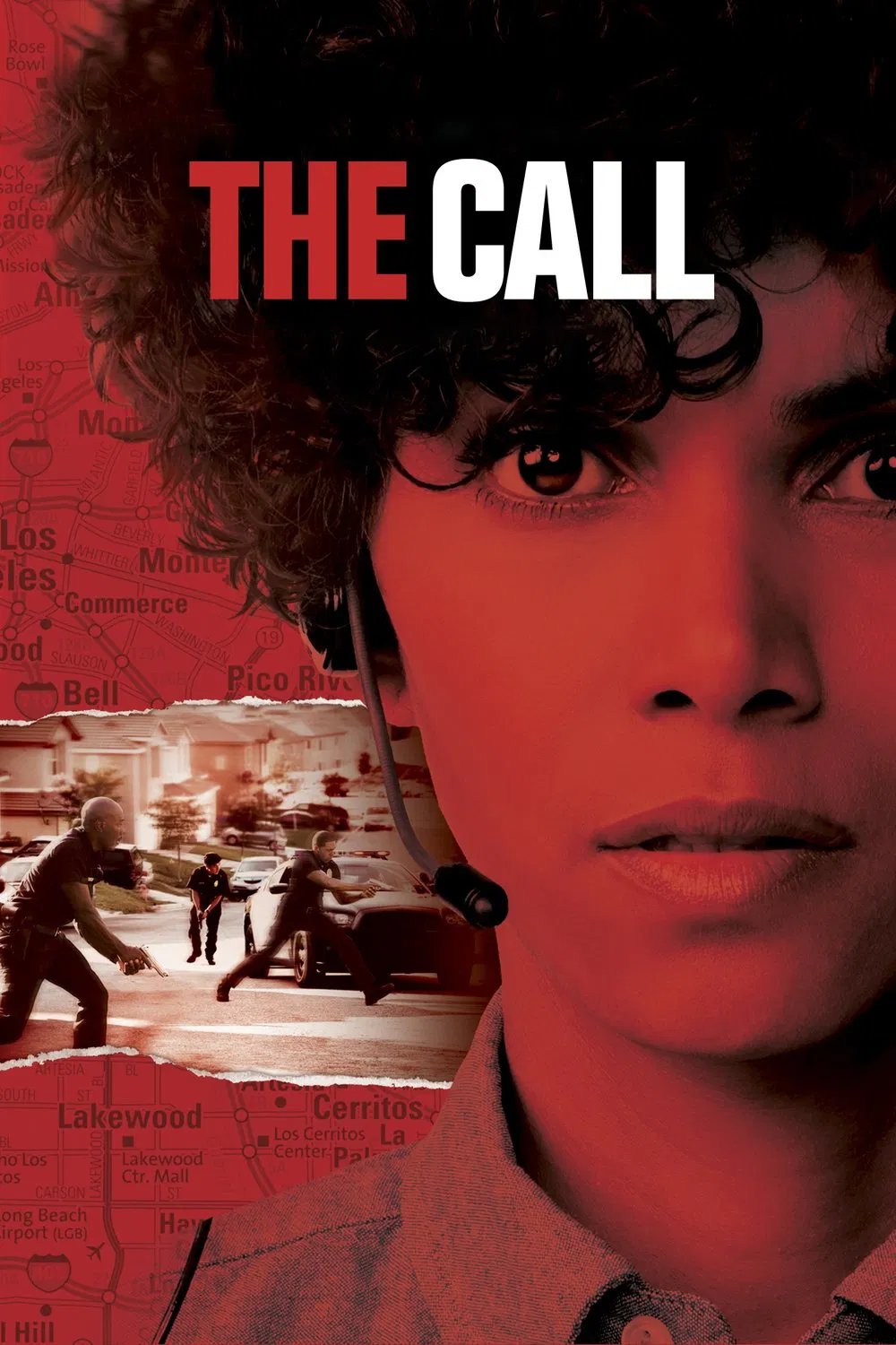 Poster chính thức của phim Phim Hình Sự, Phim Giật Gân "Cuộc Gọi Bí Ẩn" (The Call - 2013), với sự tham gia của diễn viên Halle Berry và Abigail Breslin.