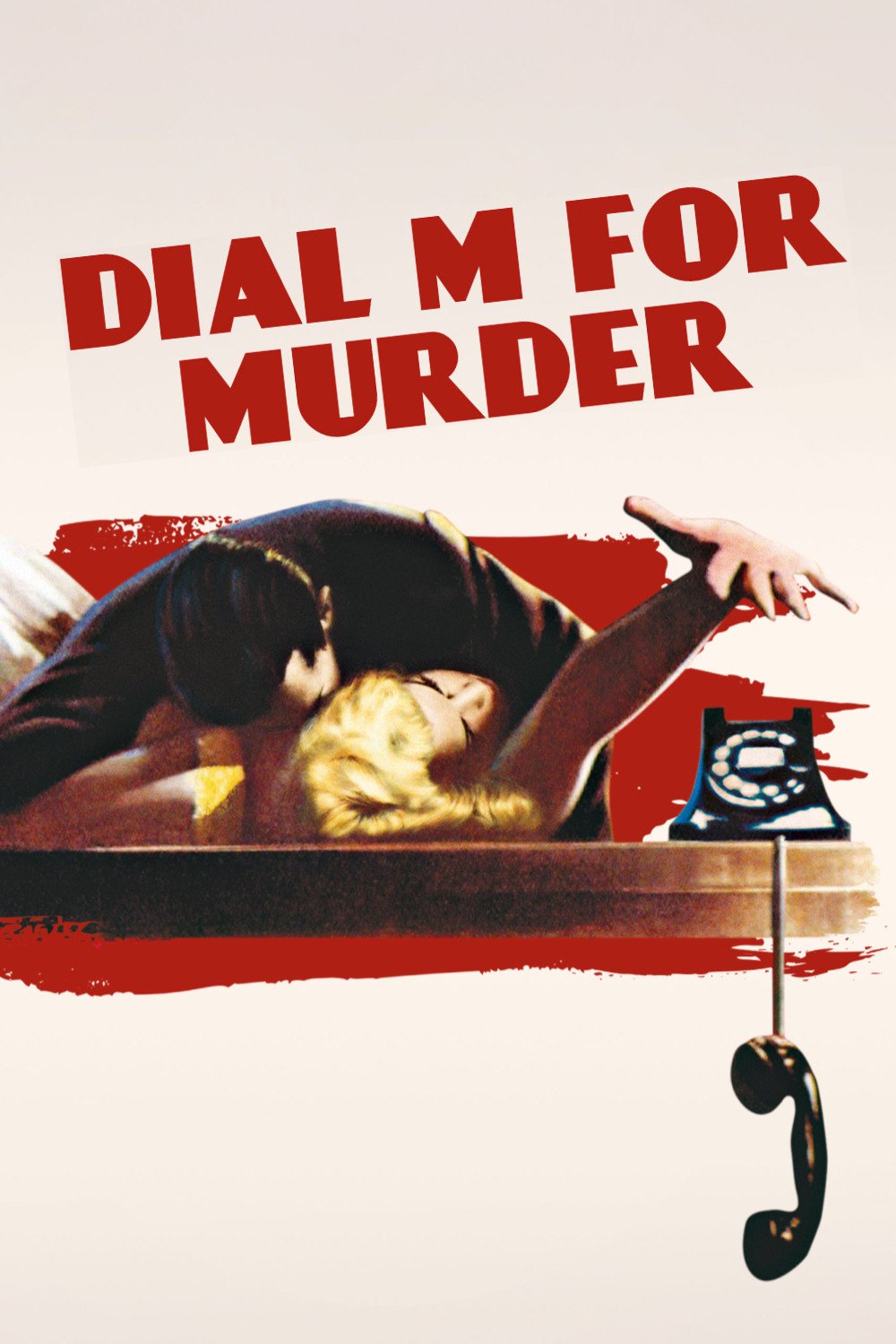 Poster chính thức của phim Phim Giật Gân, Phim Hình Sự "Cuộc Gọi Chết Người" (Dial M for Murder - 1954), với sự tham gia của diễn viên Ray Milland và Grace Kelly.