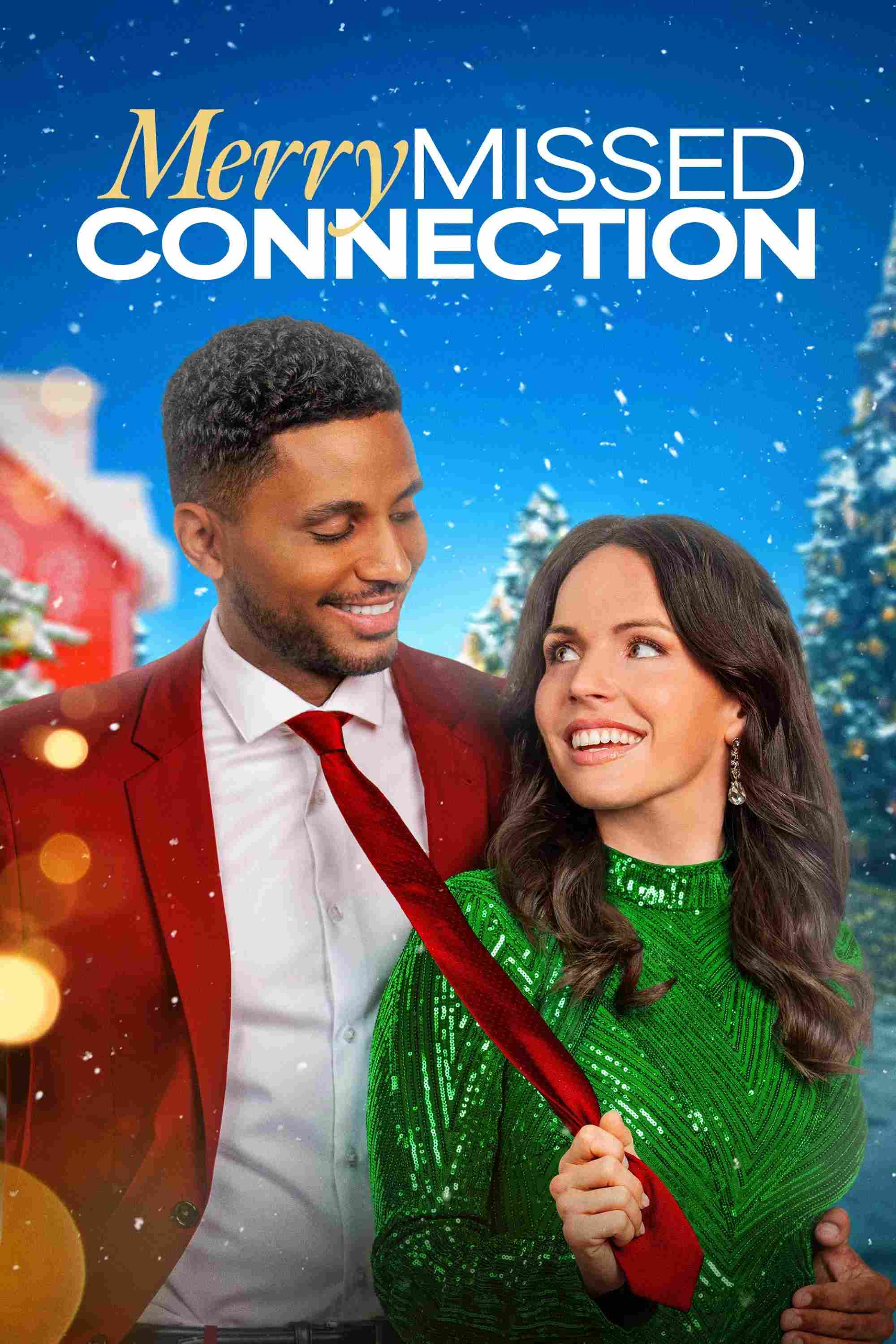Poster chính thức của phim Phim Truyền Hình, Phim Tình Cảm "Cuộc Hẹn Giáng Sinh Hoàn Hảo" (The Perfect Christmas Date - 2024), với sự tham gia của diễn viên Emily Alatalo và Andrew Bushell.