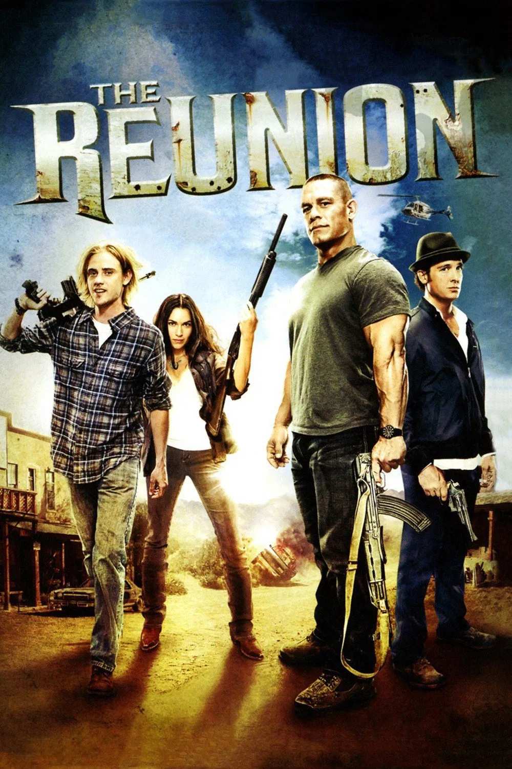 Poster chính thức của phim Phim Tâm Lý, Phim Hành Động "Cuộc Hội Ngộ" (The Reunion - 2011), với sự tham gia của diễn viên John Cena và Ethan Embry.