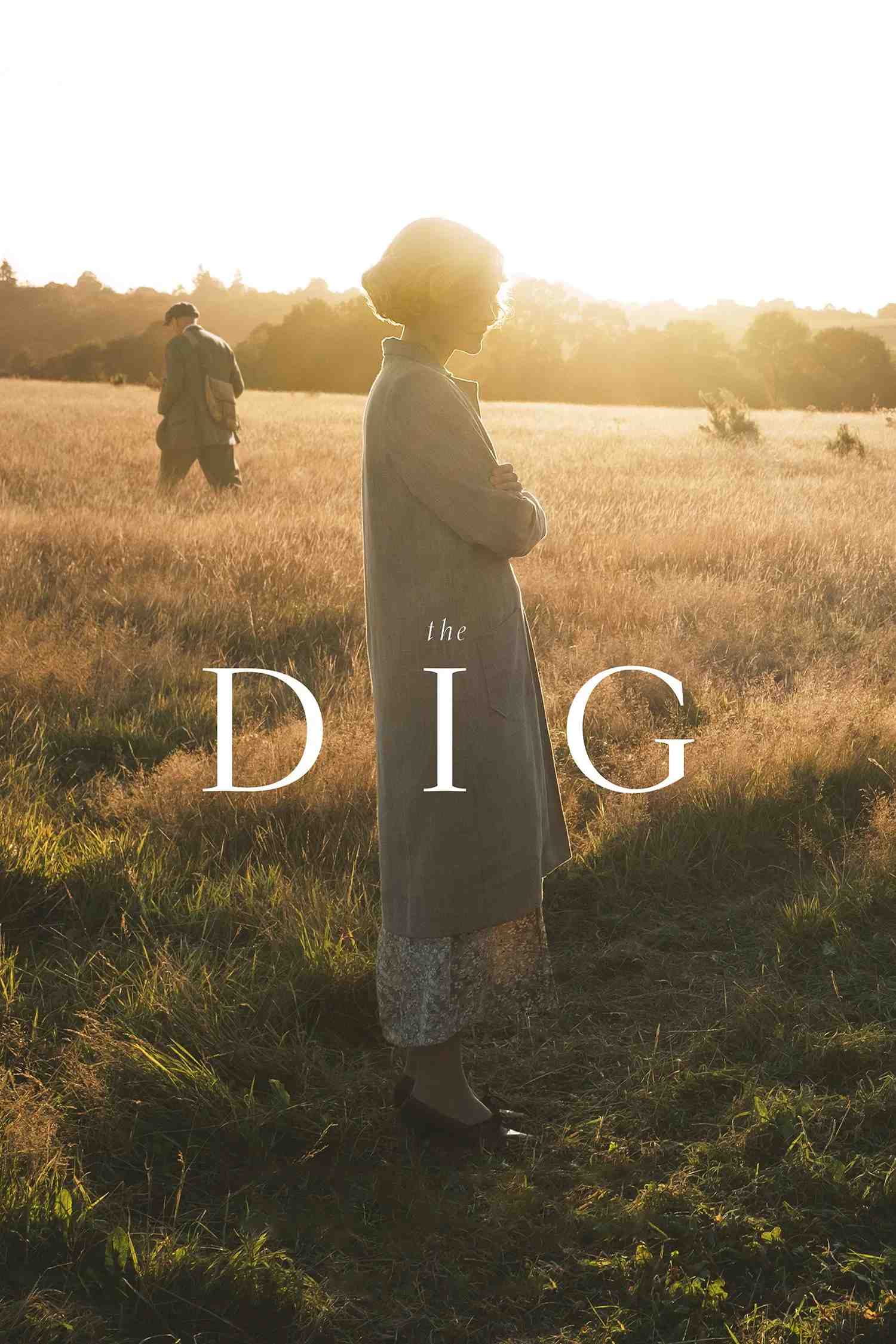 Poster chính thức của phim Phim Tâm Lý, Phim Lịch Sử "Cuộc Khai Quật" (The Dig - 2021), với sự tham gia của diễn viên Carey Mulligan và Ralph Fiennes.