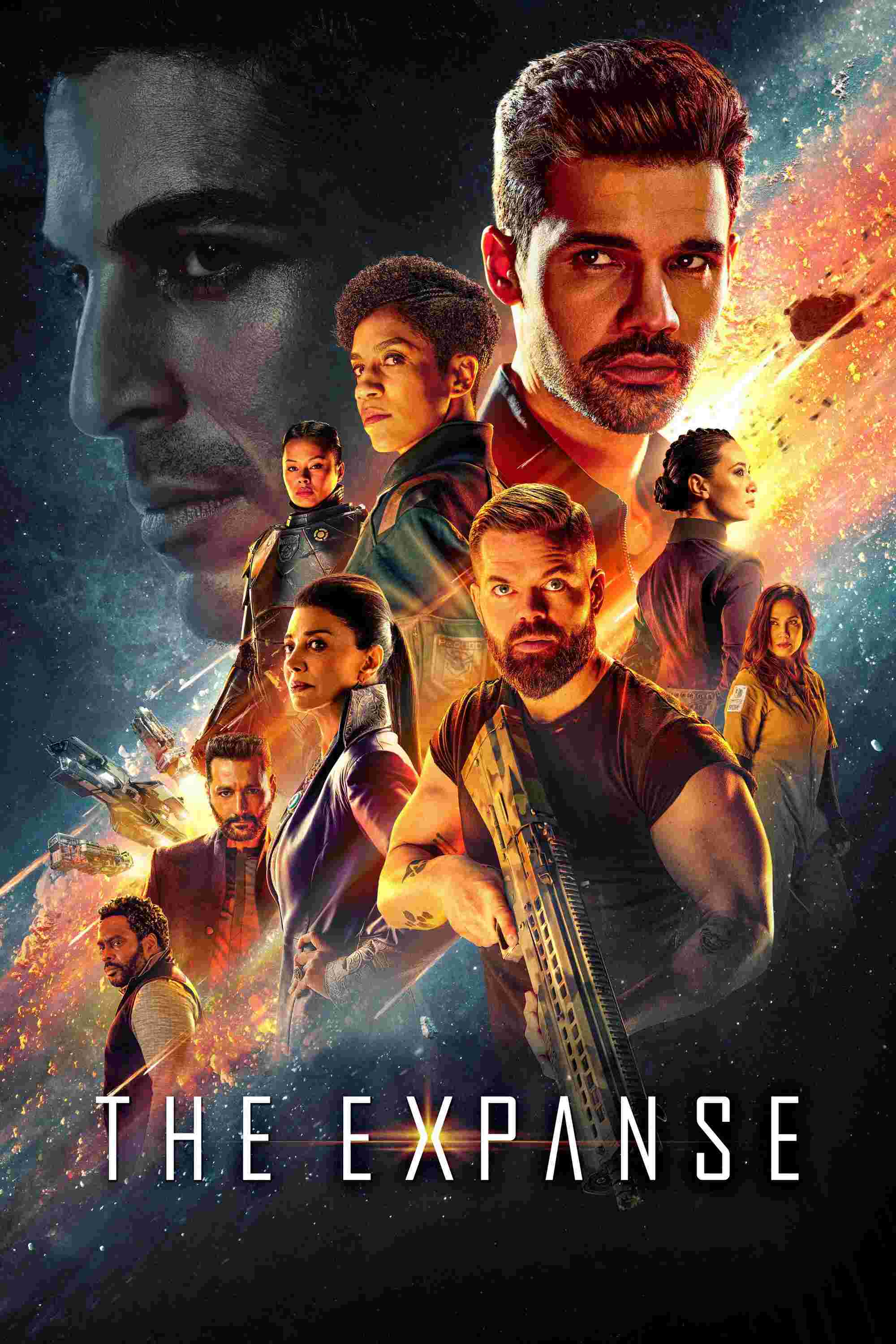 Poster chính thức của phim Phim Tâm Lý, Phim Bí Ẩn "Cuộc Mở Rộng (Phần 3)" (The Expanse - 2015), với sự tham gia của diễn viên Steven Strait và Dominique Tipper.