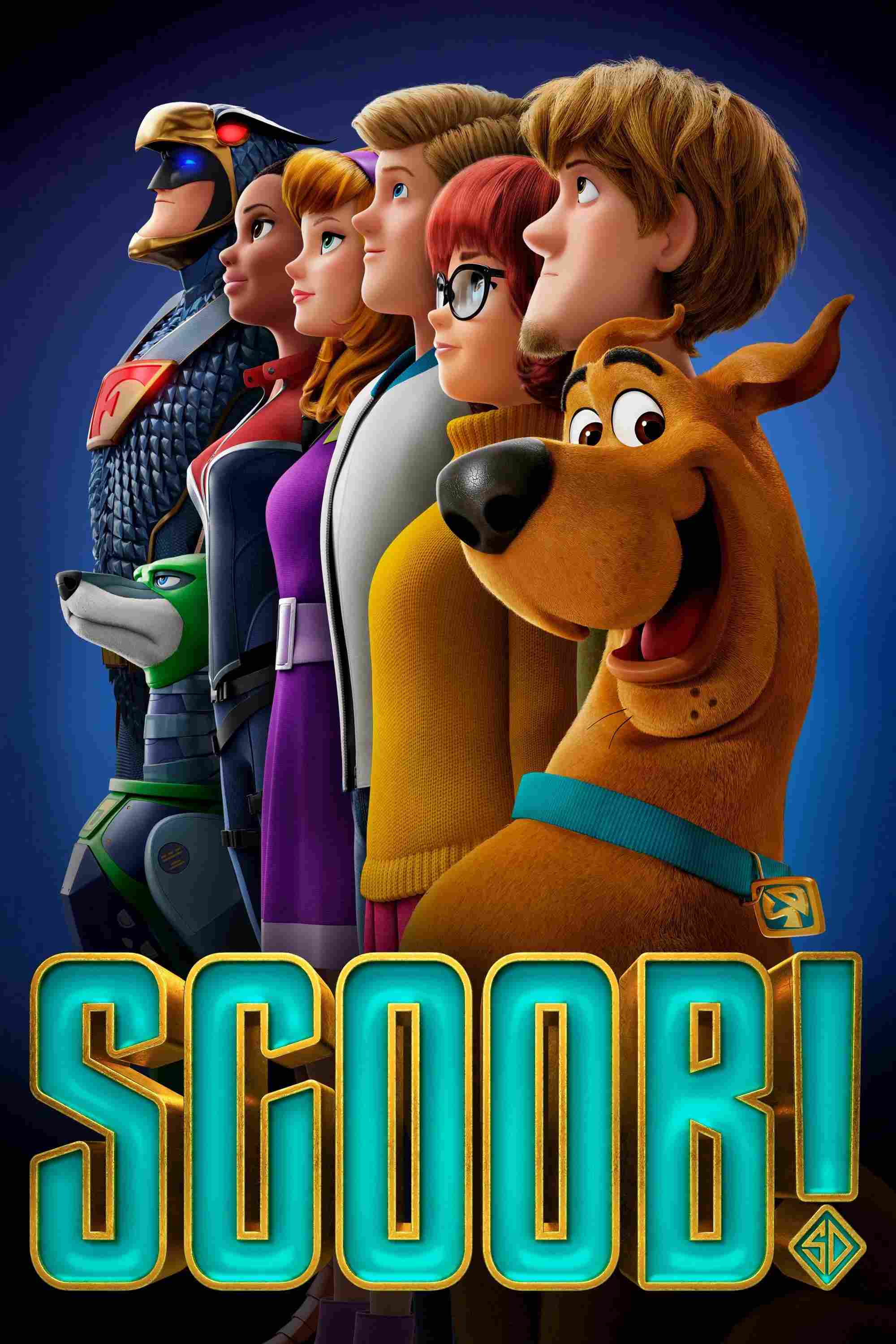 Poster chính thức của phim Phim Hoạt Hình, Phim Hài "Cuộc Phiêu Lưu Của Scooby-Doo!" (Scoob! - 2020), với sự tham gia của diễn viên Will Forte và Frank Welker.