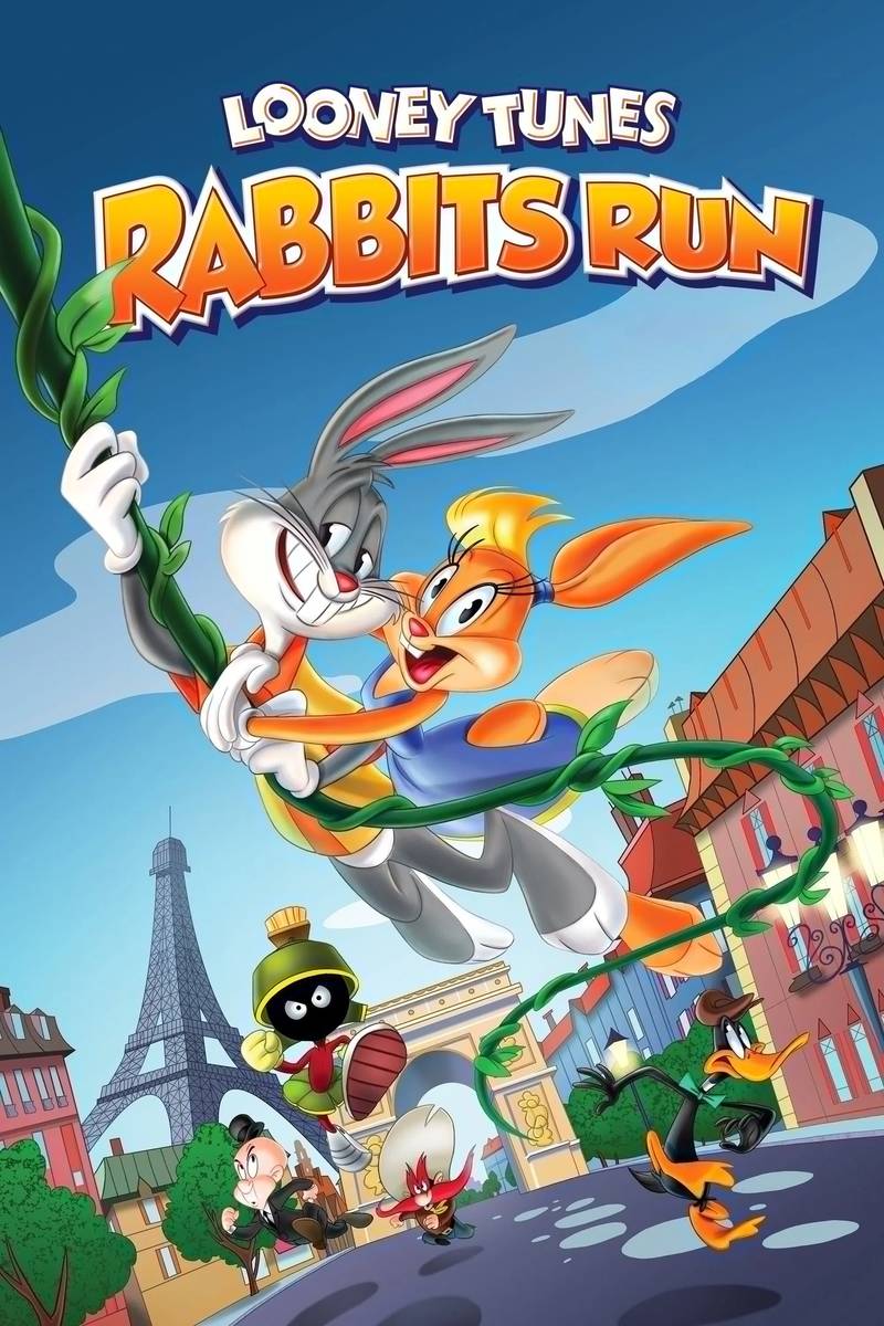 Poster chính thức của phim Phim Hài, Phim Hoạt Hình "Cuộc Phiêu Lưu Của Thỏ Bunny" (Looney Tunes: Rabbits Run - 2015), với sự tham gia của diễn viên Jeff Bergman và Billy West.