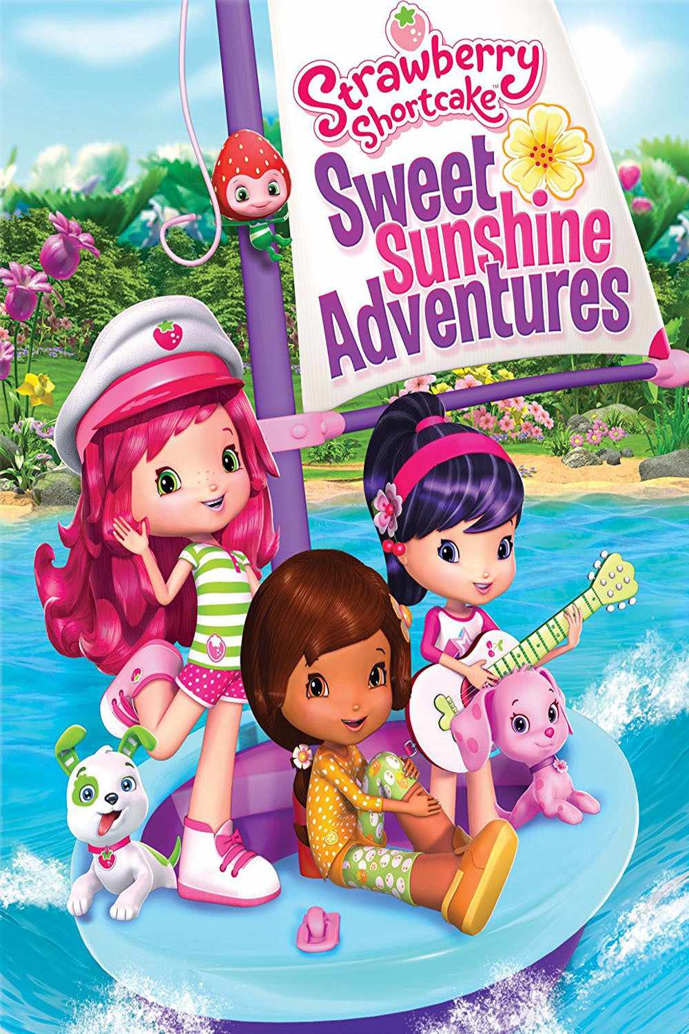Poster chính thức của phim Phim Hoạt Hình "Cuộc Phiêu Lưu Ly Kỳ" (Strawberry Shortcake: Sweet Sunshine Adventures - 2016).