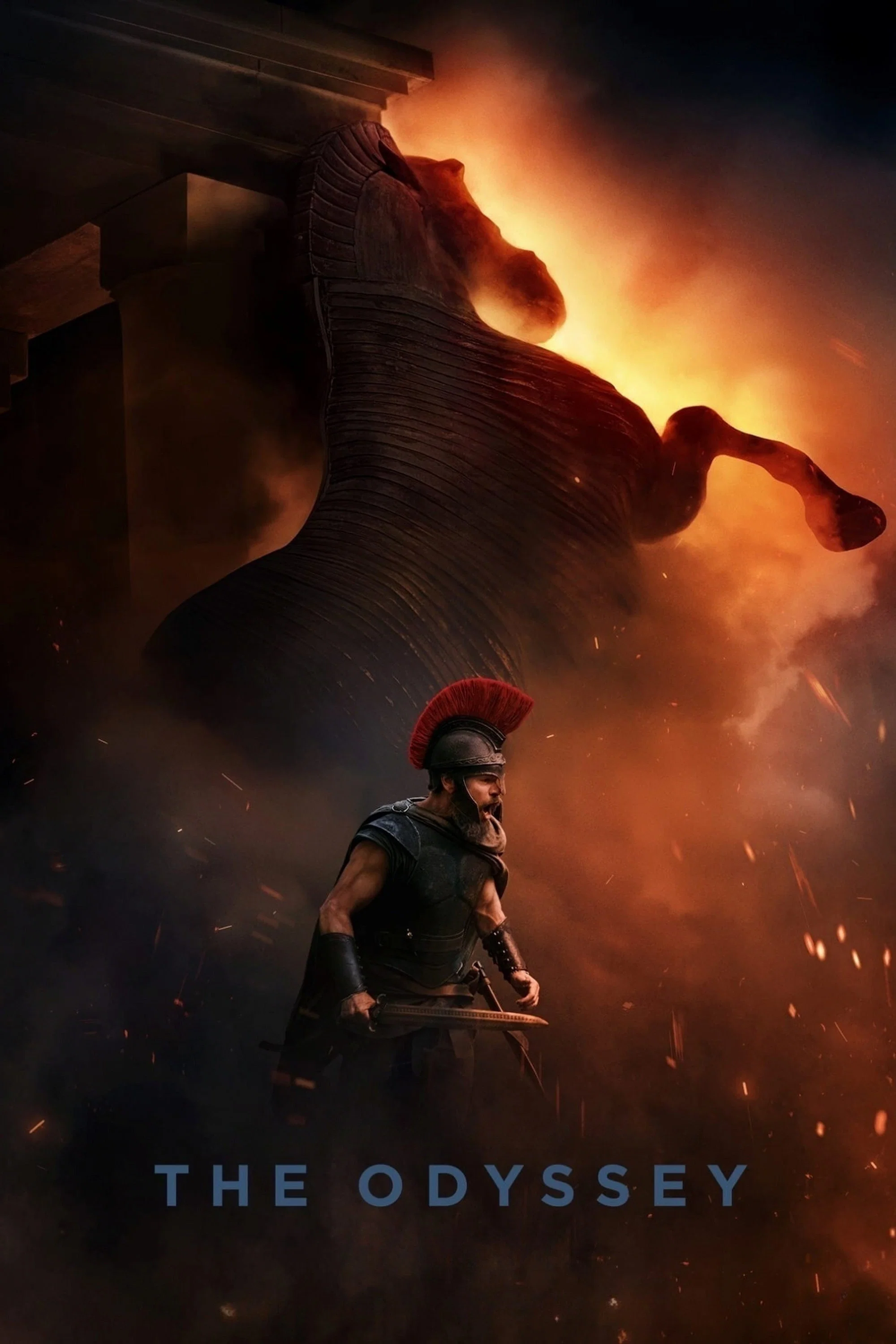 Poster chính thức của phim Phim Phiêu Lưu, Phim Hành Động "Cuộc phiêu lưu" (The Odyssey - 2026), với sự tham gia của diễn viên Matt Damon và Tom Holland.