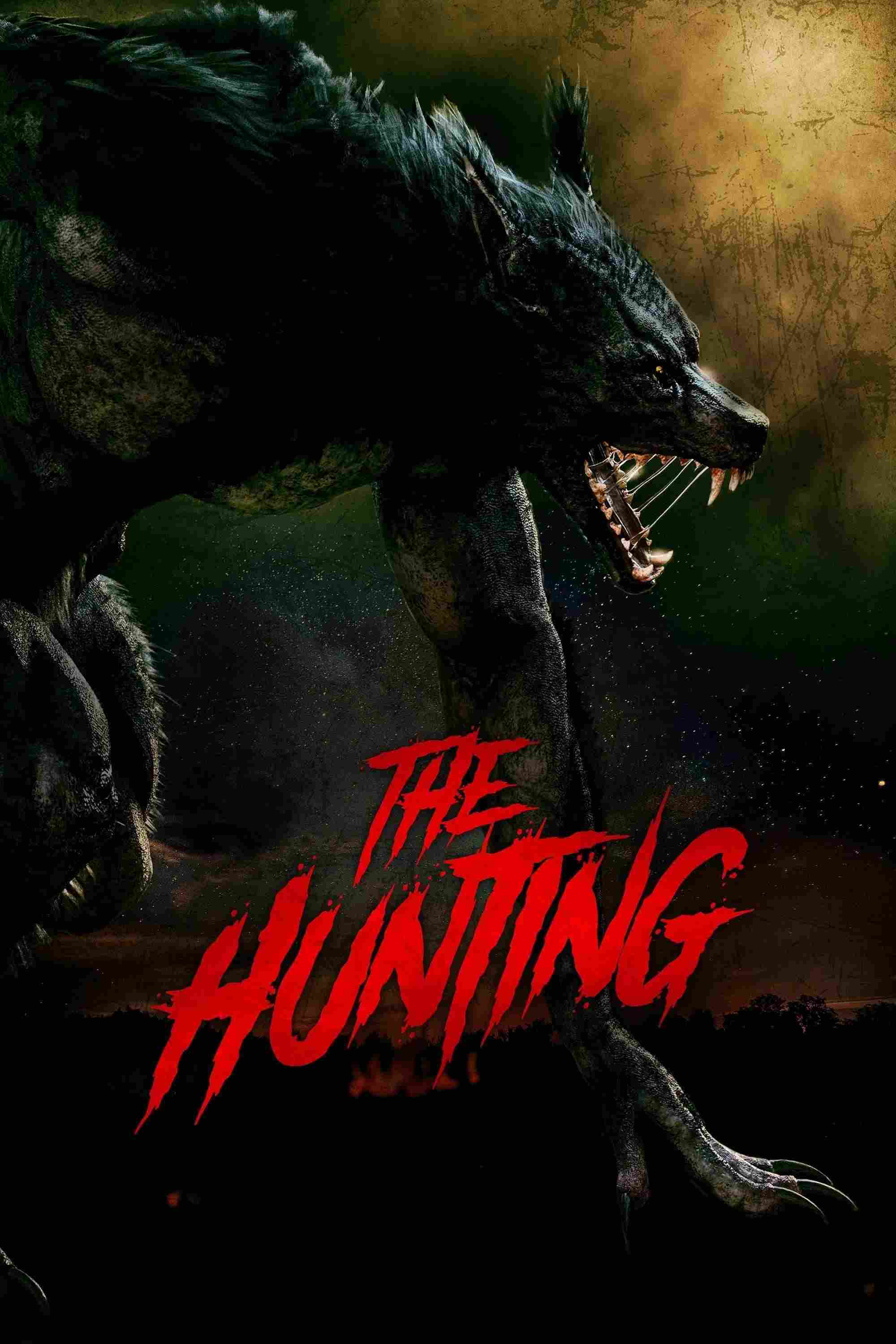 Poster chính thức của phim Phim Kinh Dị "Cuộc Săn" (The Hunting - 2022), với sự tham gia của diễn viên Angela Cole và Alan Tuskes.
