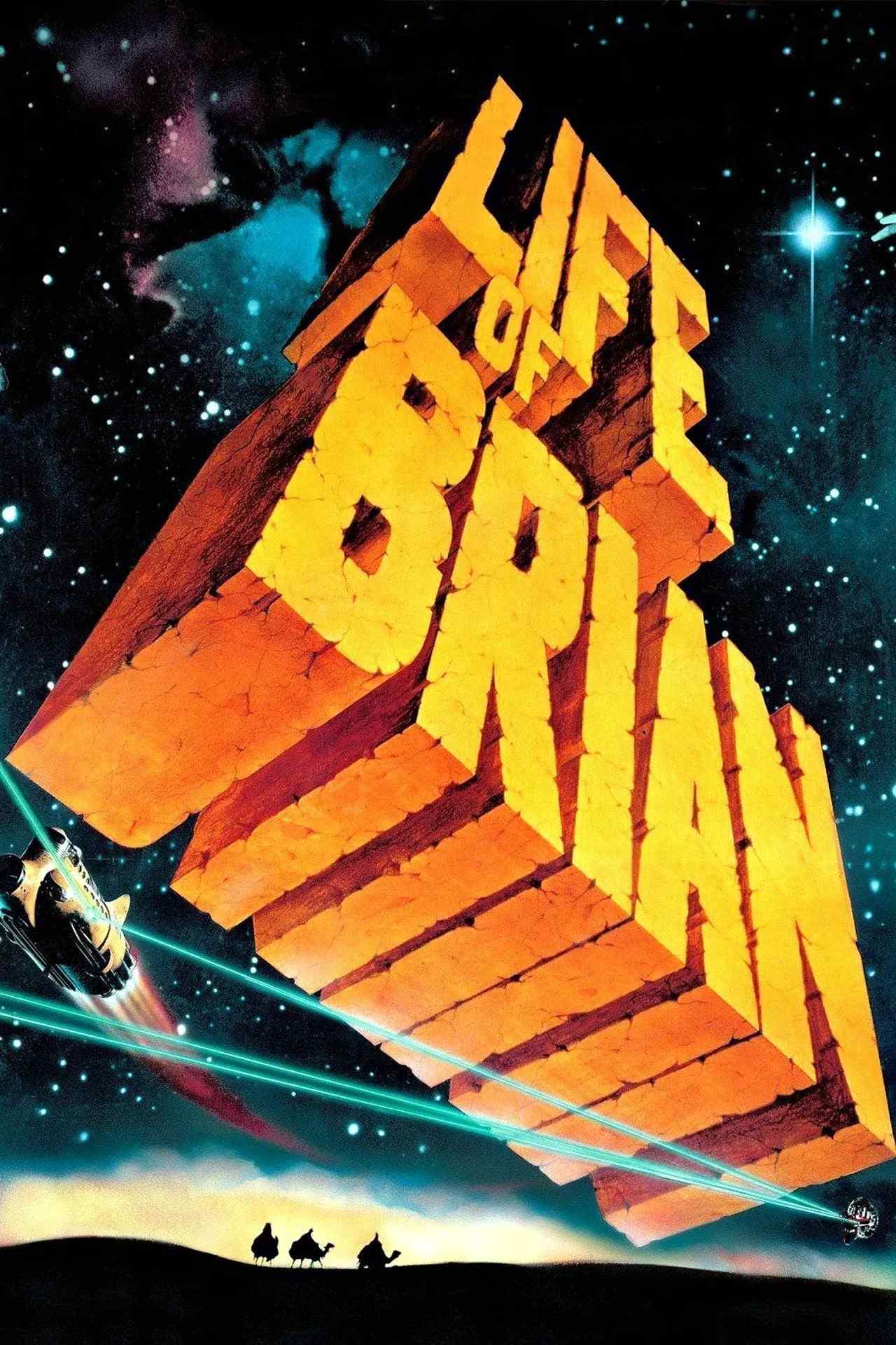 Poster chính thức của phim Phim Hài "Cuộc Sống Của Brian" (Life of Brian - 1979), với sự tham gia của diễn viên Graham Chapman và John Cleese.